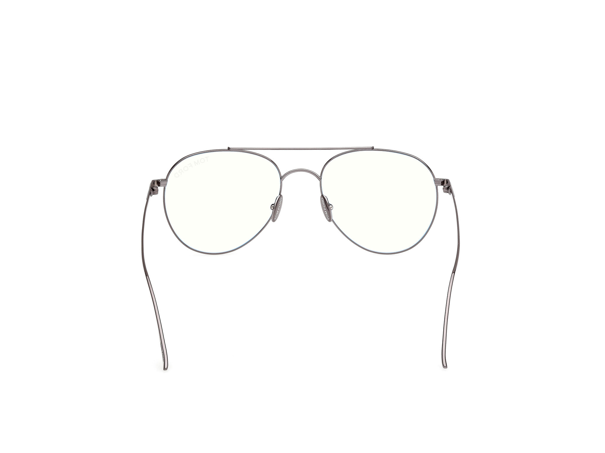 Tomford FT6040-B Frame Grey Male Full Titanium Frame — Grey frame — view 4