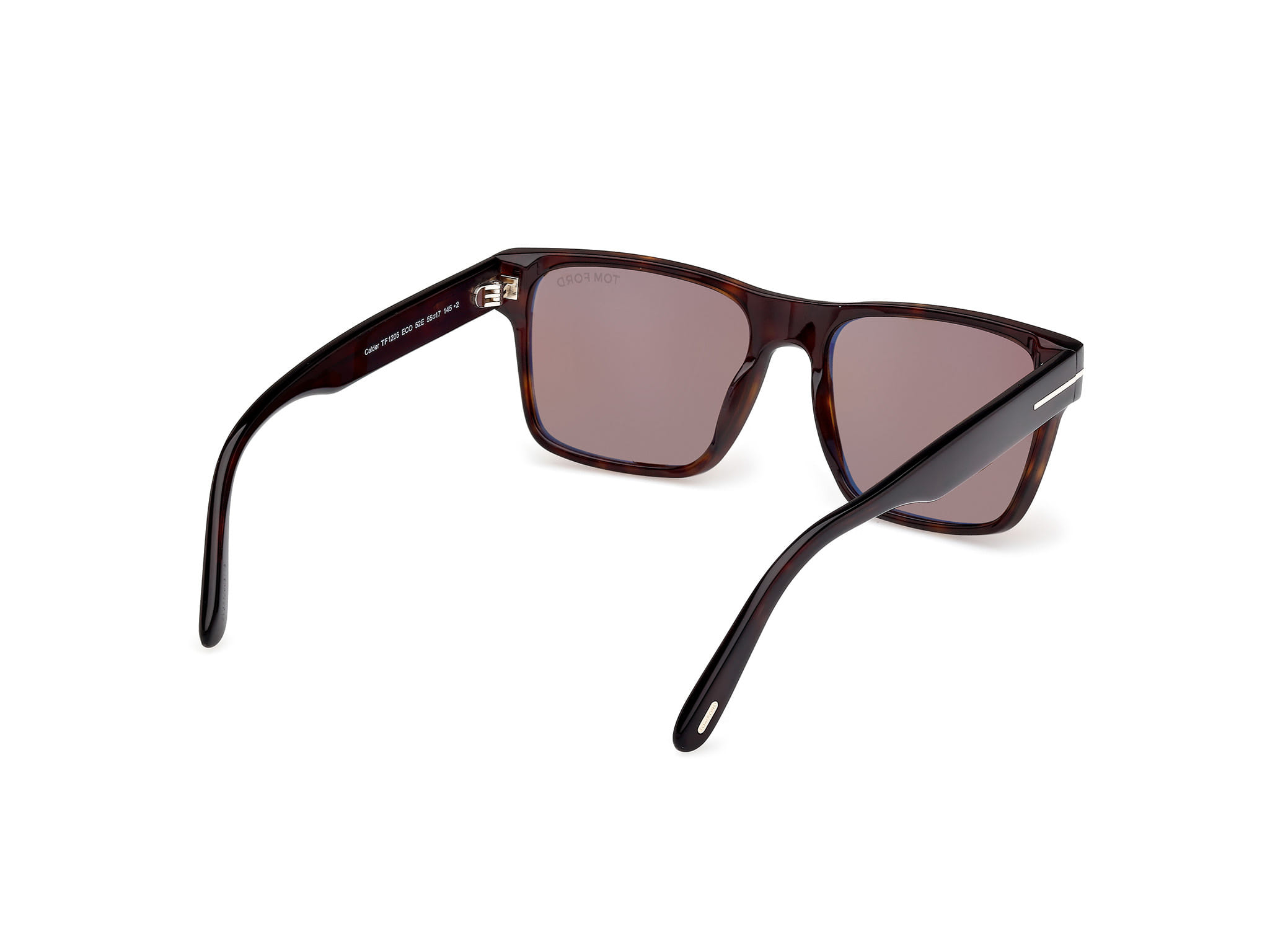 Tomford FT1205 Sunglass Havana Male Full Shell Sunglass — Havana frame — view 5