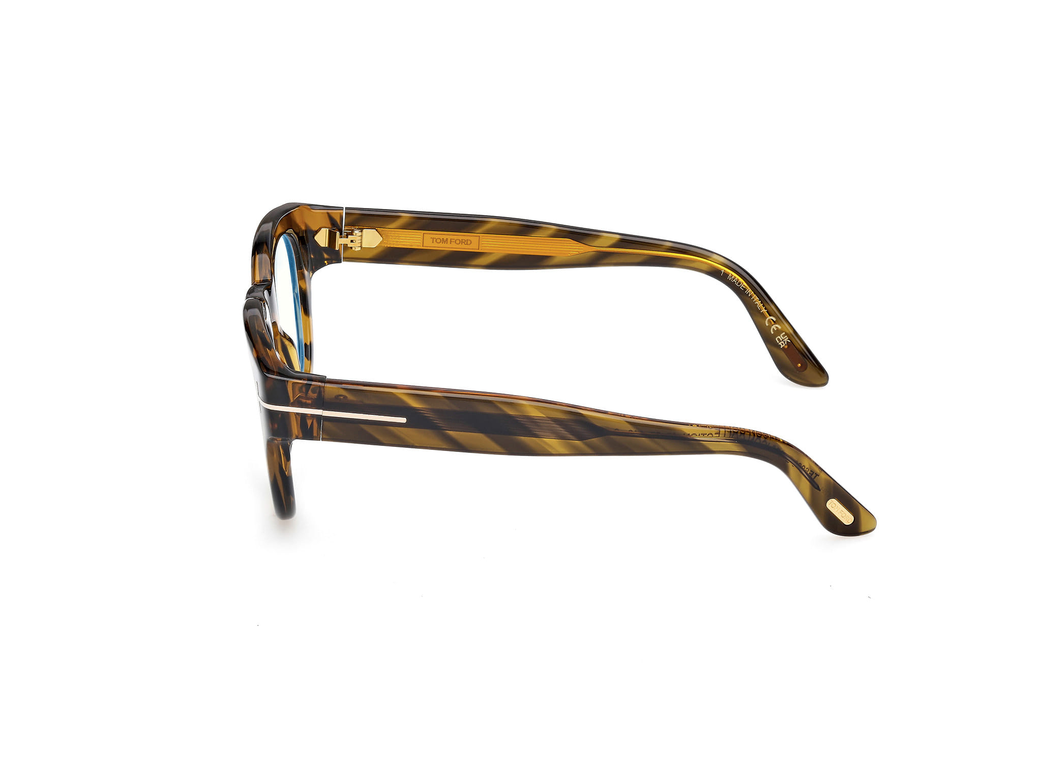 Tomford FT6028-B Frame Mosaic Unisex Full Shell Frame — Mosaic frame — view 2
