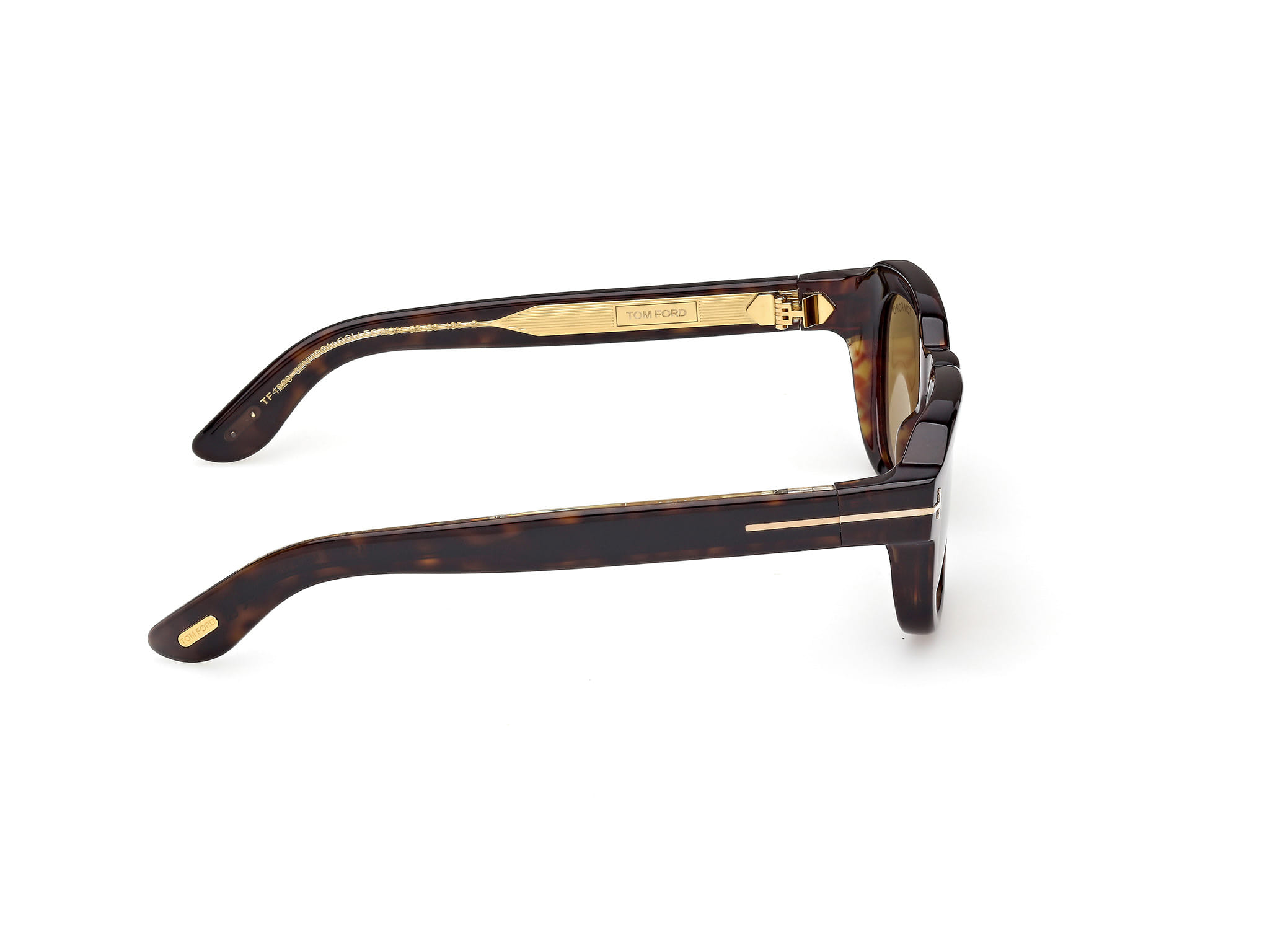 Tomford FT 1226 Sunglass Havana Male Full Shell Sunglass — Havana frame — view 6