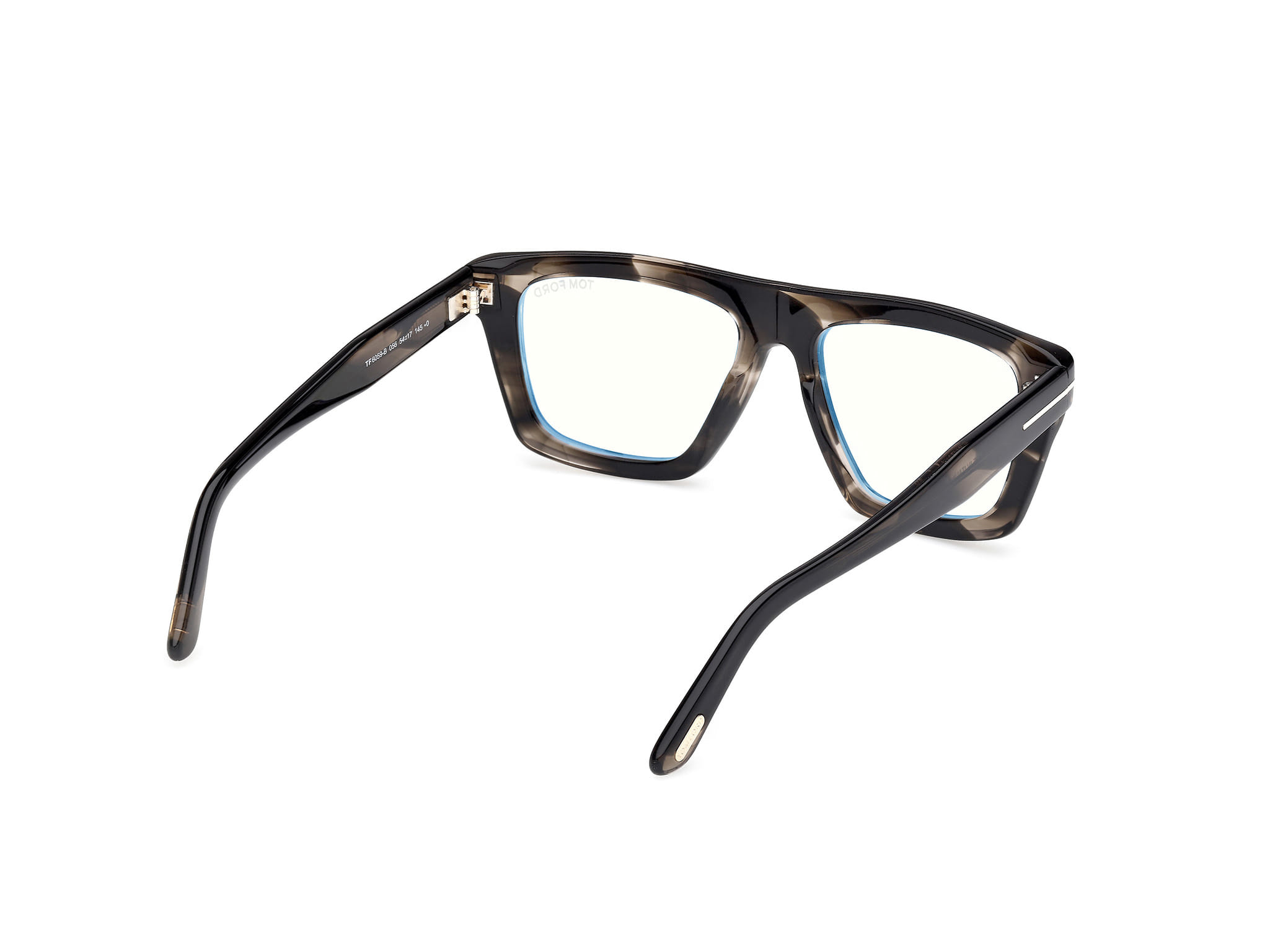 Tomford FT 6059-B Frame Tortoise Male Full Shell Frame — Tortoise frame — view 5
