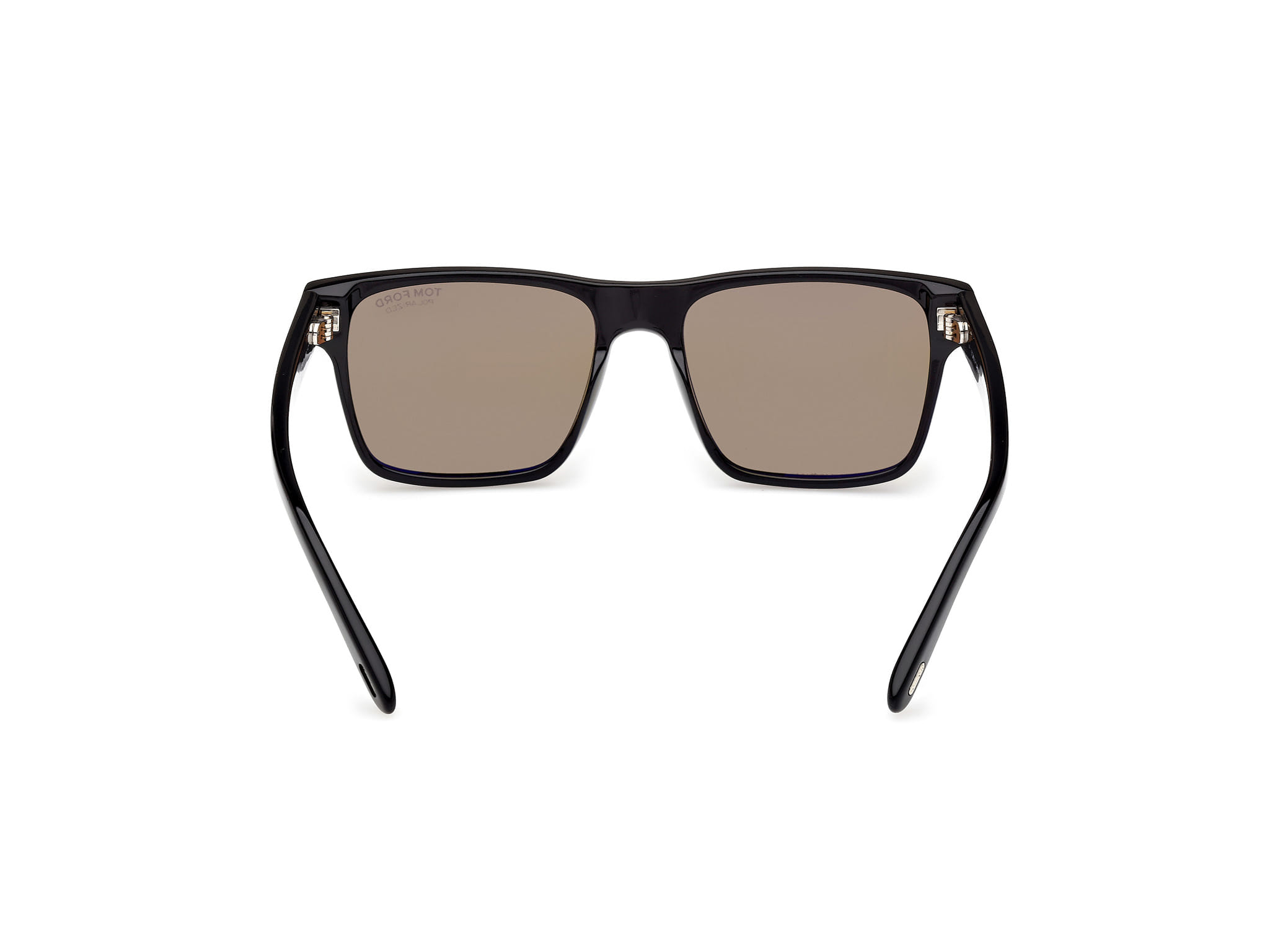 Tomford FT 1205 Sunglass Black Male Full Shell Sunglass — Black frame — view 4