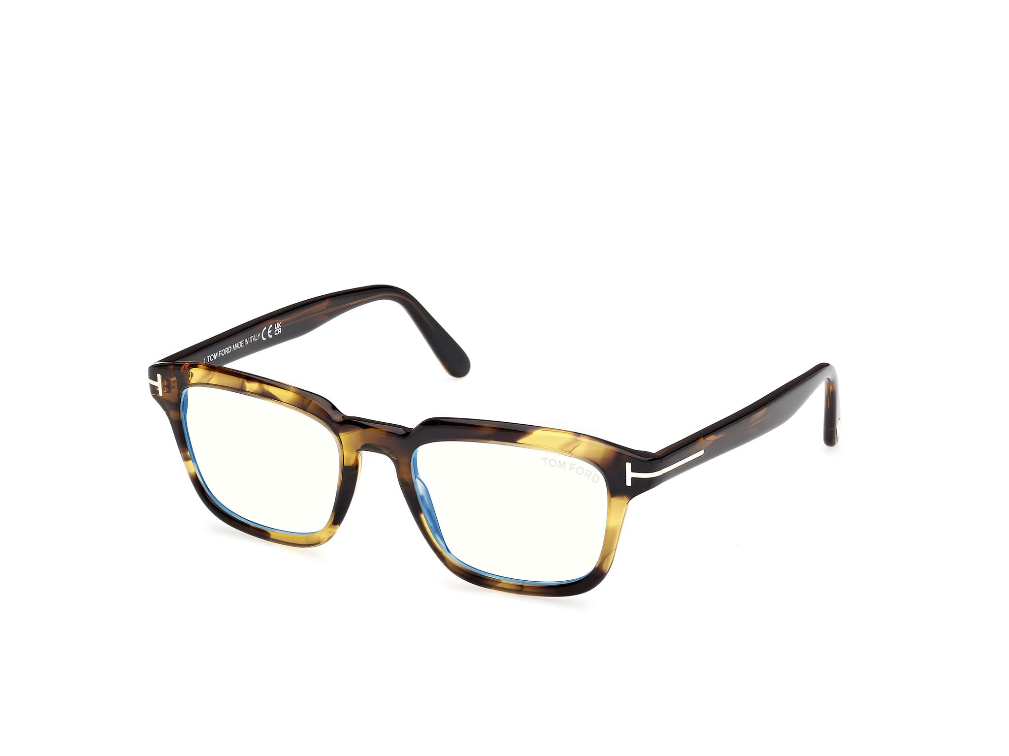 Tomford FT 6032-B Frame Tortoise Male Full Shell — Tortoise frame