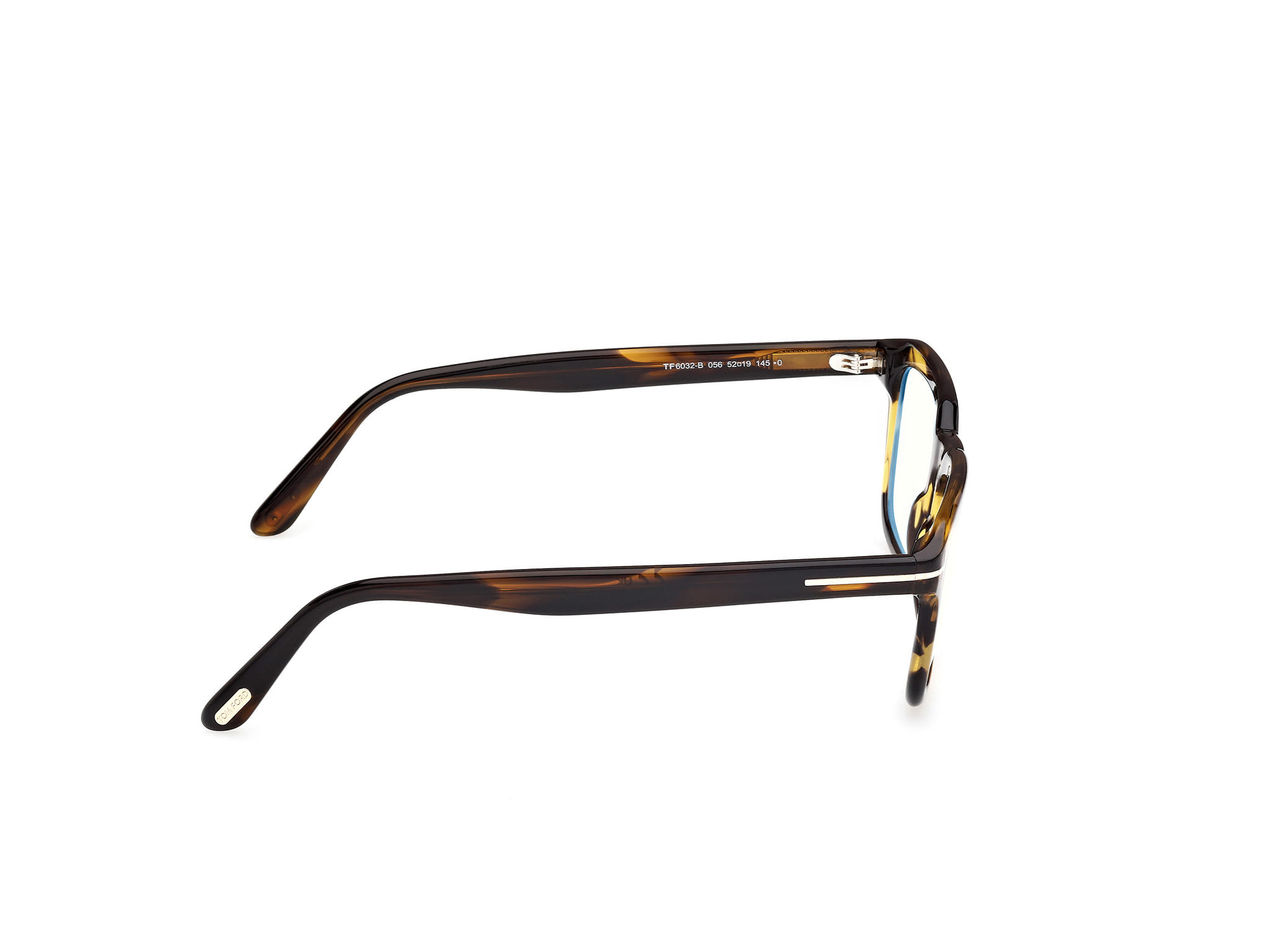 Tomford FT 6032-B Frame Tortoise Male Full Shell Frame — Tortoise frame — view 6