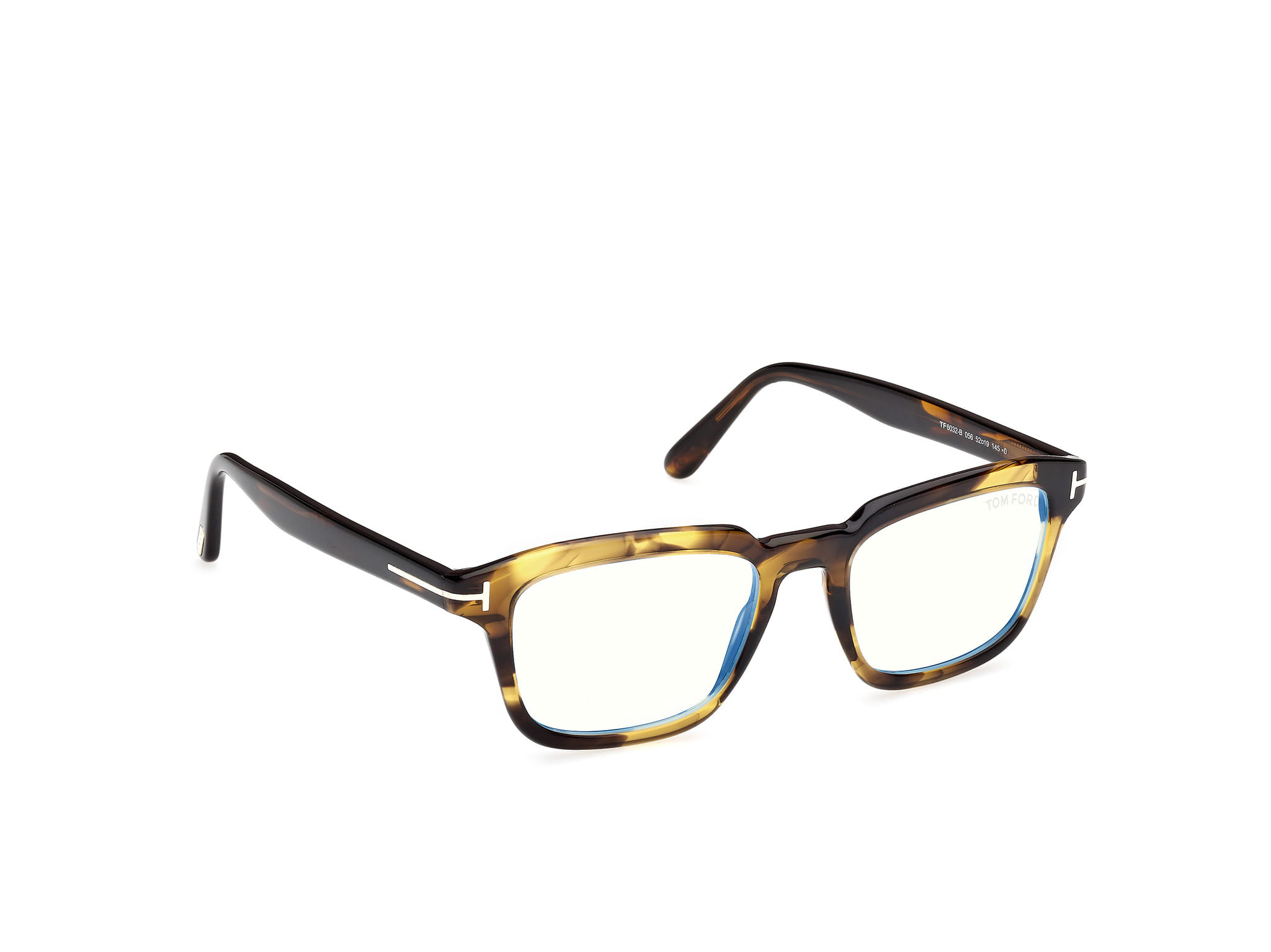 Tomford FT 6032-B Frame Tortoise Male Full Shell Frame — Tortoise frame — view 7