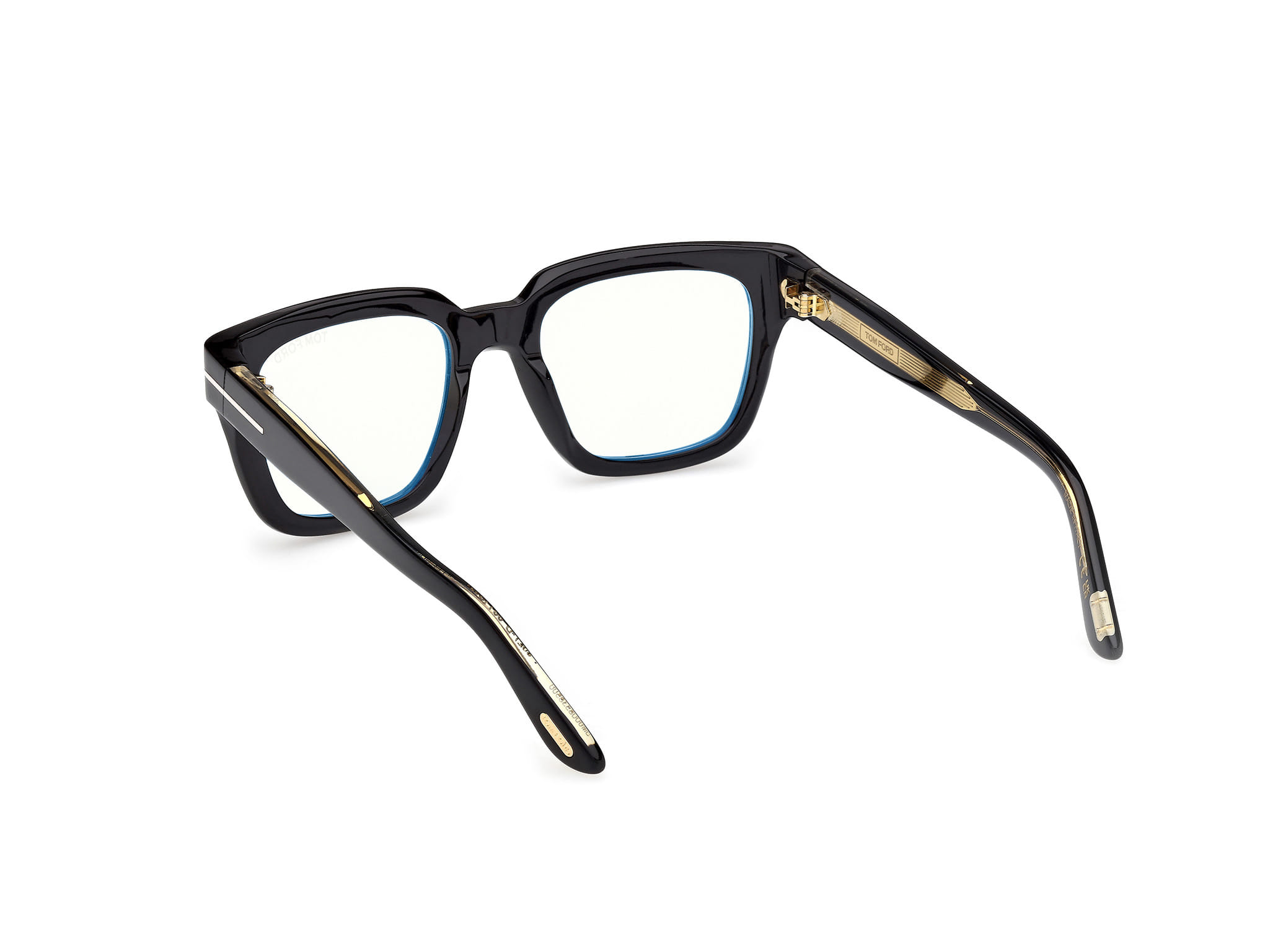 Tomford FT 6027-B Frame Black Male Full Shell Frame — Black frame — view 3