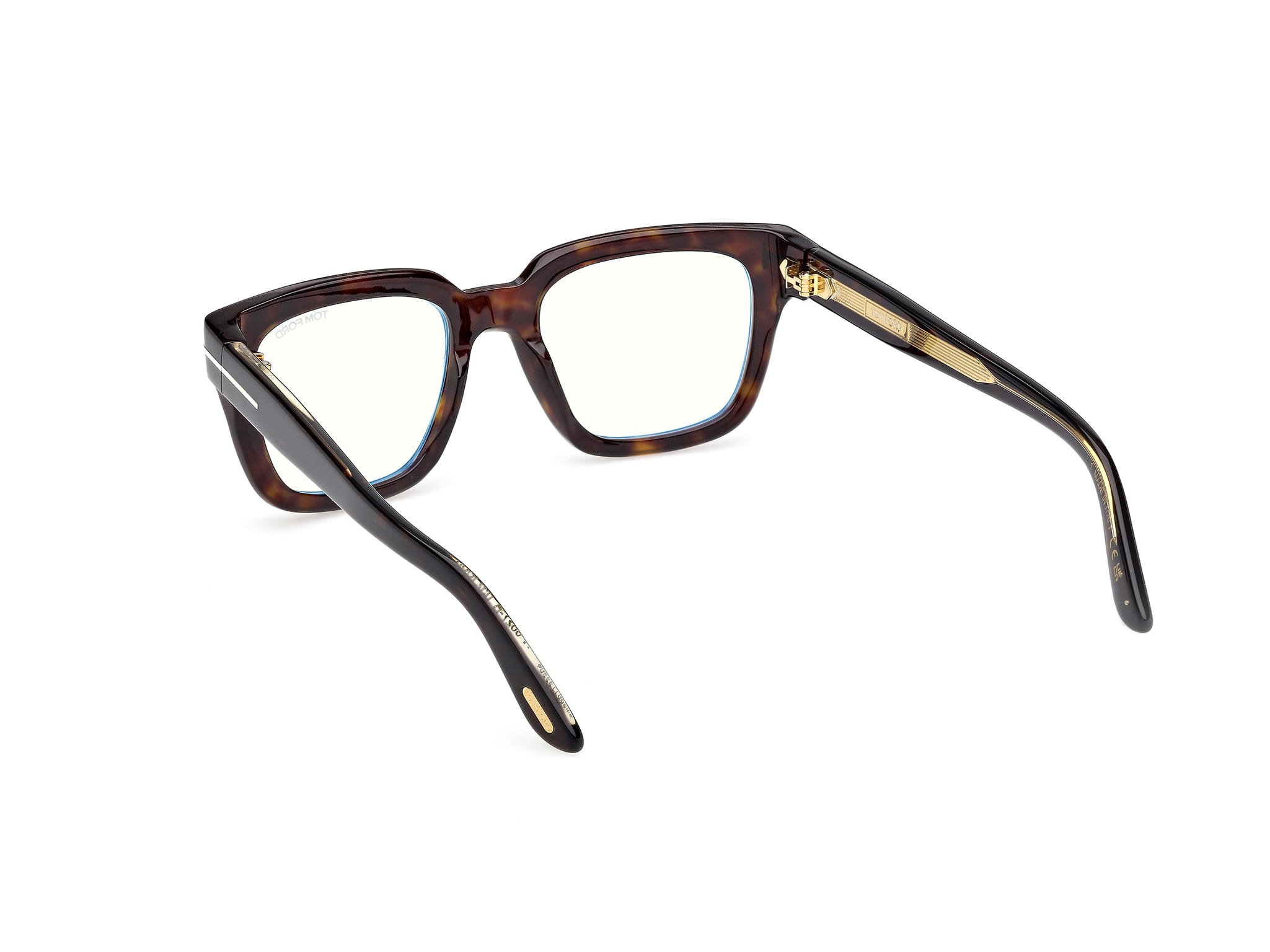 Tomford FT 6027-B Frame Havana Male Full Shell Frame — view 4