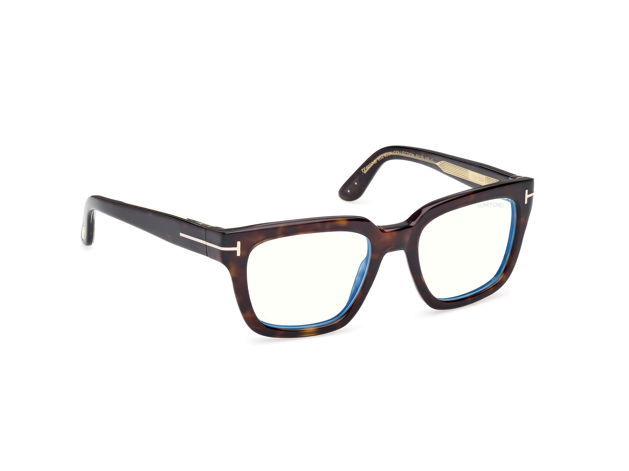 Tomford FT 6027-B Frame Havana Male Full Shell Frame — view 8