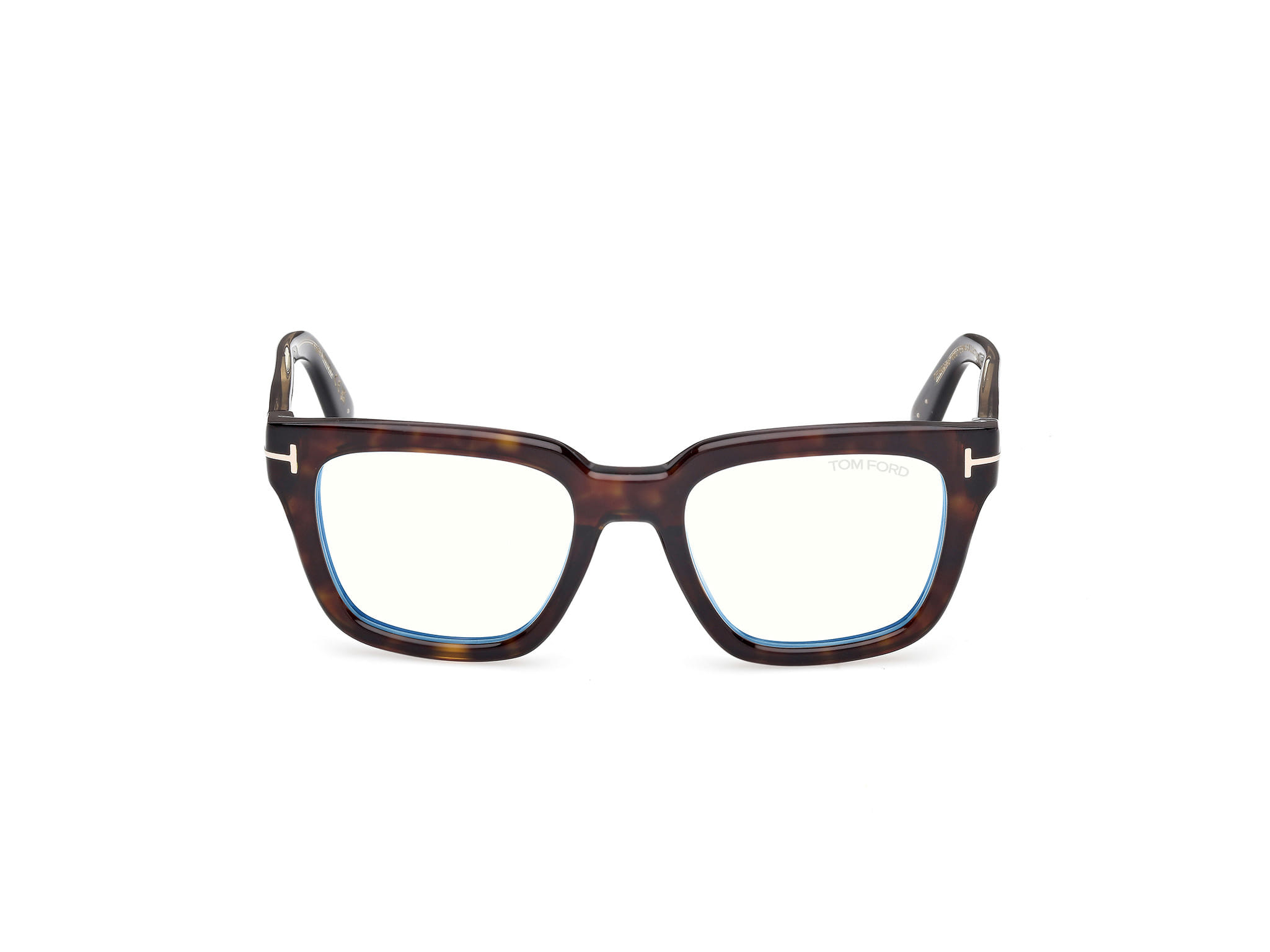 Tomford FT 6027-B Frame Havana Male Full Shell — Black frame