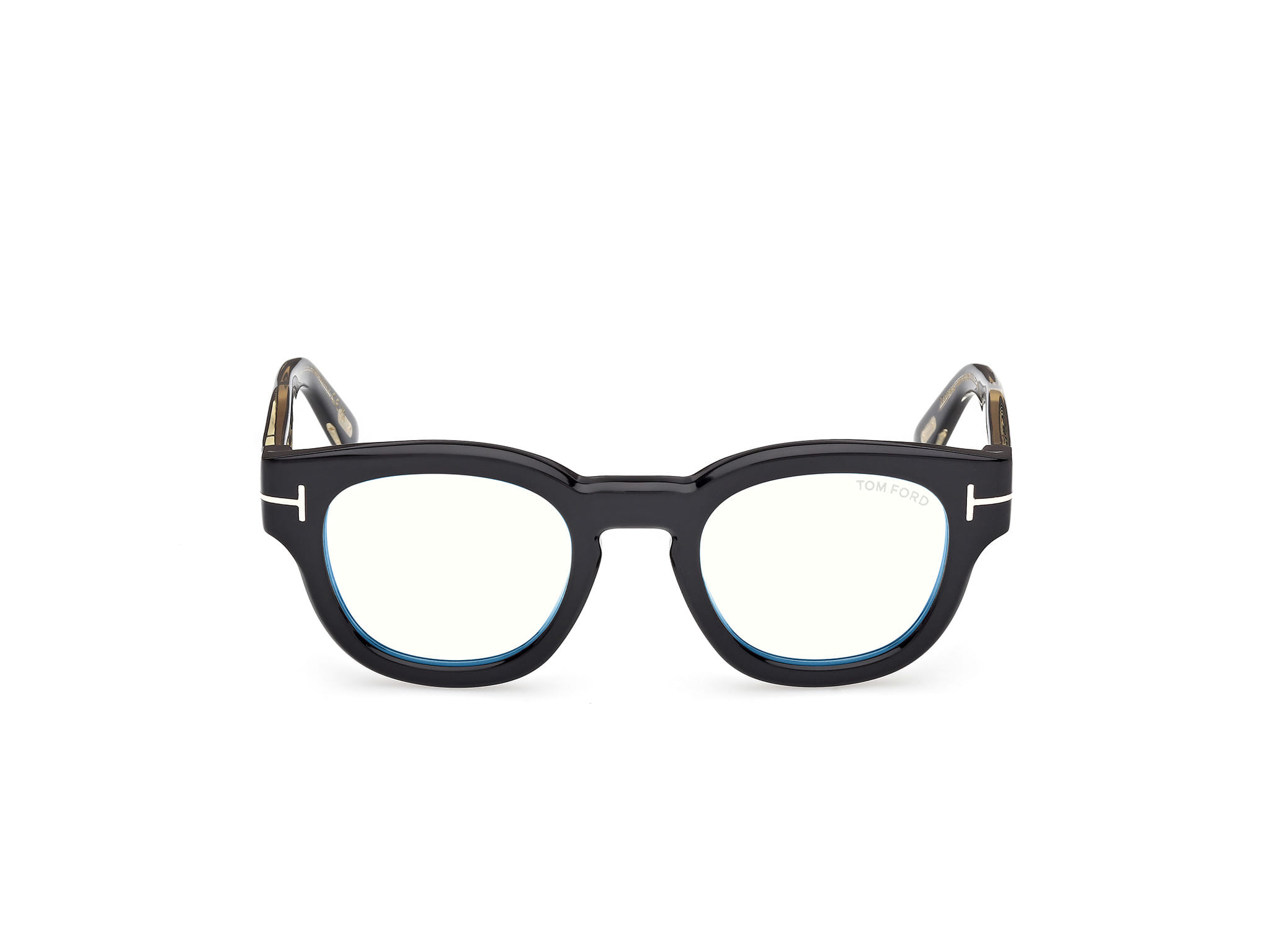 Tomford FT 6028-B Frame Black Male Full Shell Frame — Black frame — view 8