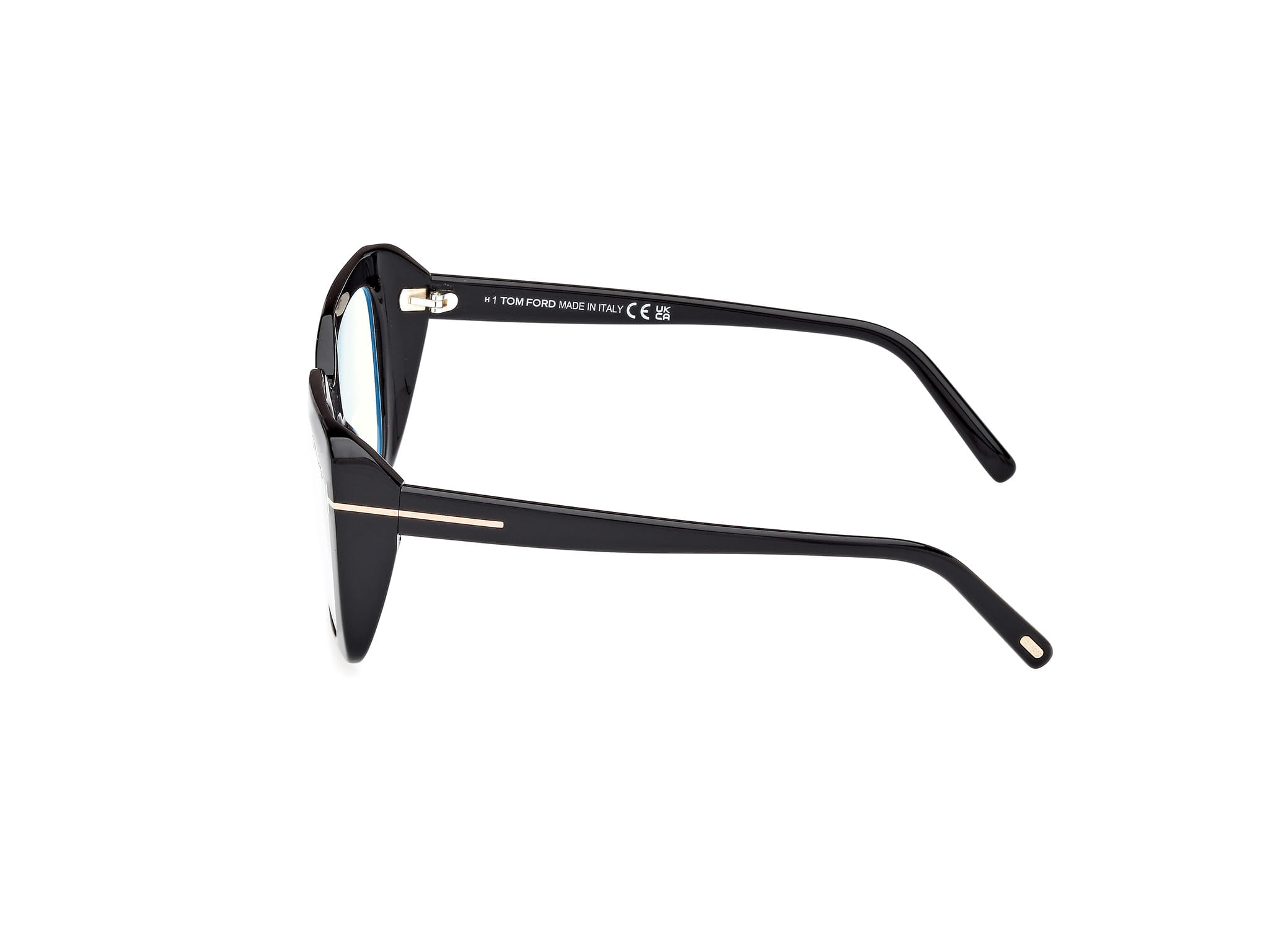Tomford FT5992-B Frame Black Female Full Shell Frame — Black frame — view 2