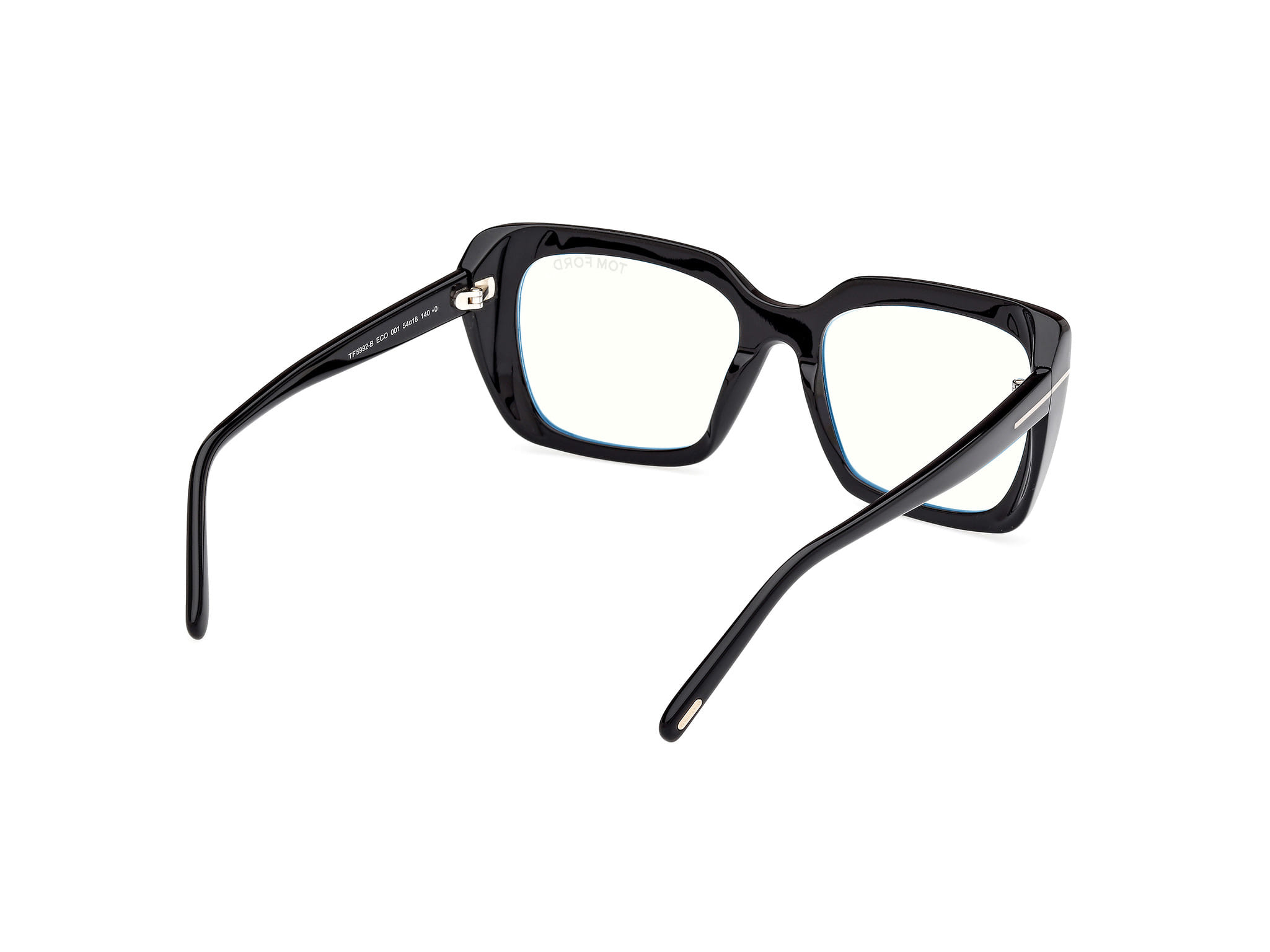 Tomford FT5992-B Frame Black Female Full Shell Frame — Black frame — view 5