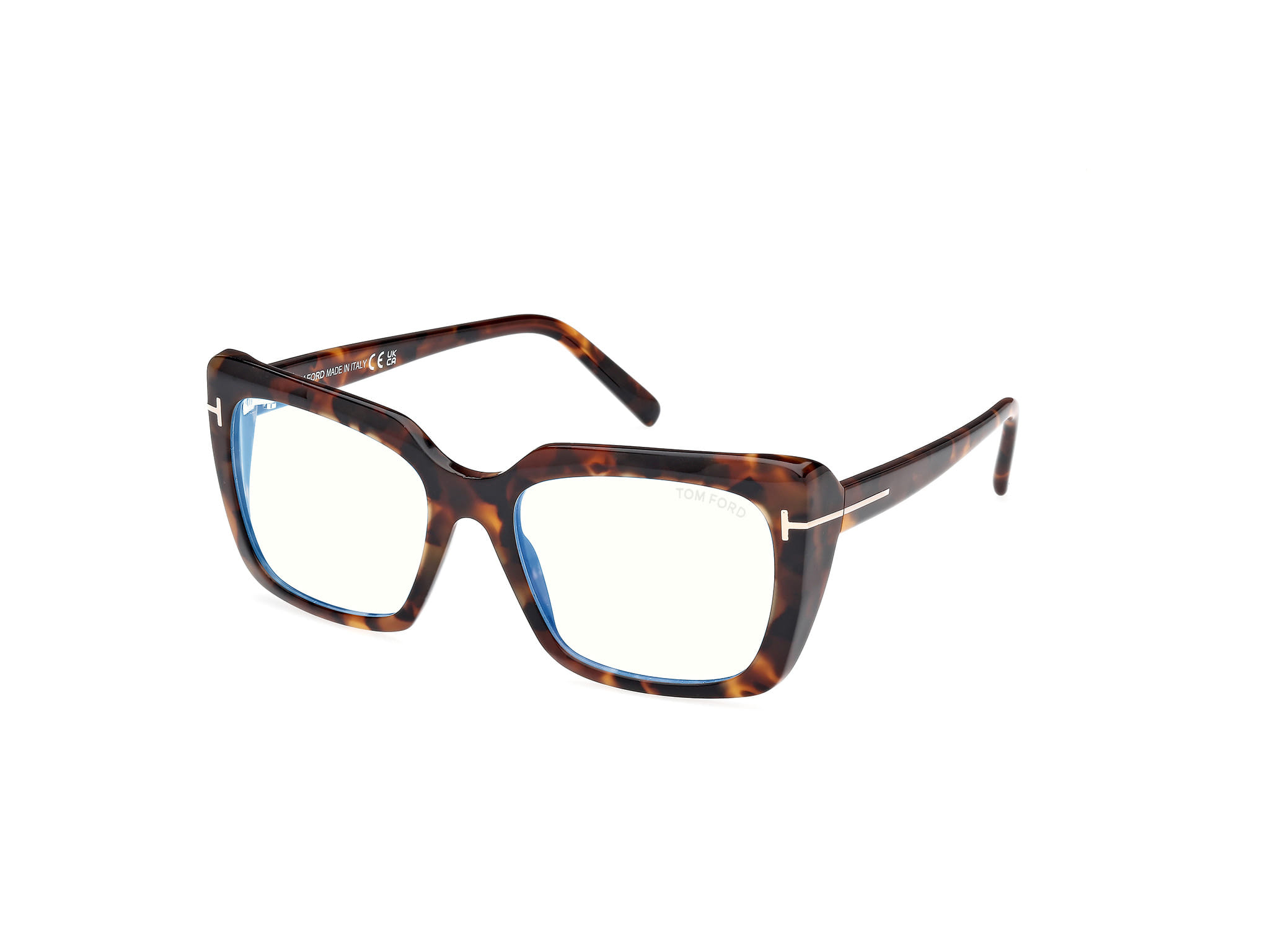 Tomford FT5992-B Frame Havana Female Full Shell — Havana frame