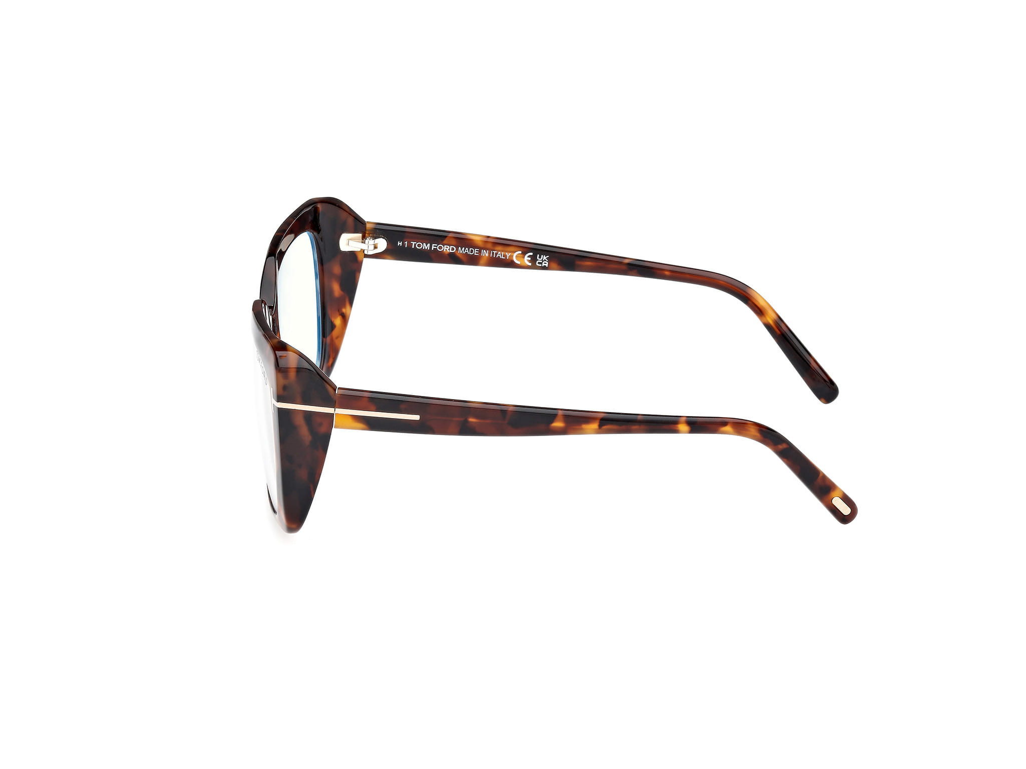 Tomford FT5992-B Frame Havana Female Full Shell Frame — Havana frame — view 2