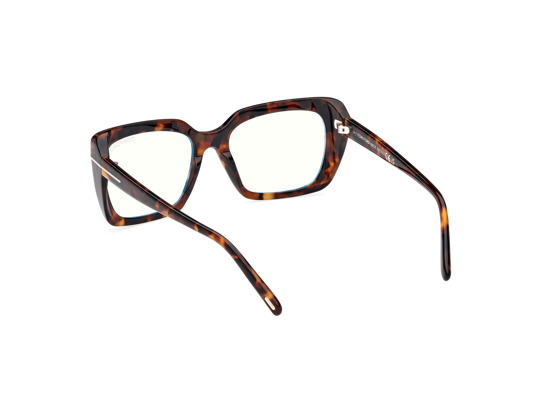 Tomford FT5992-B Frame Havana Female Full Shell Frame — Havana frame — view 3