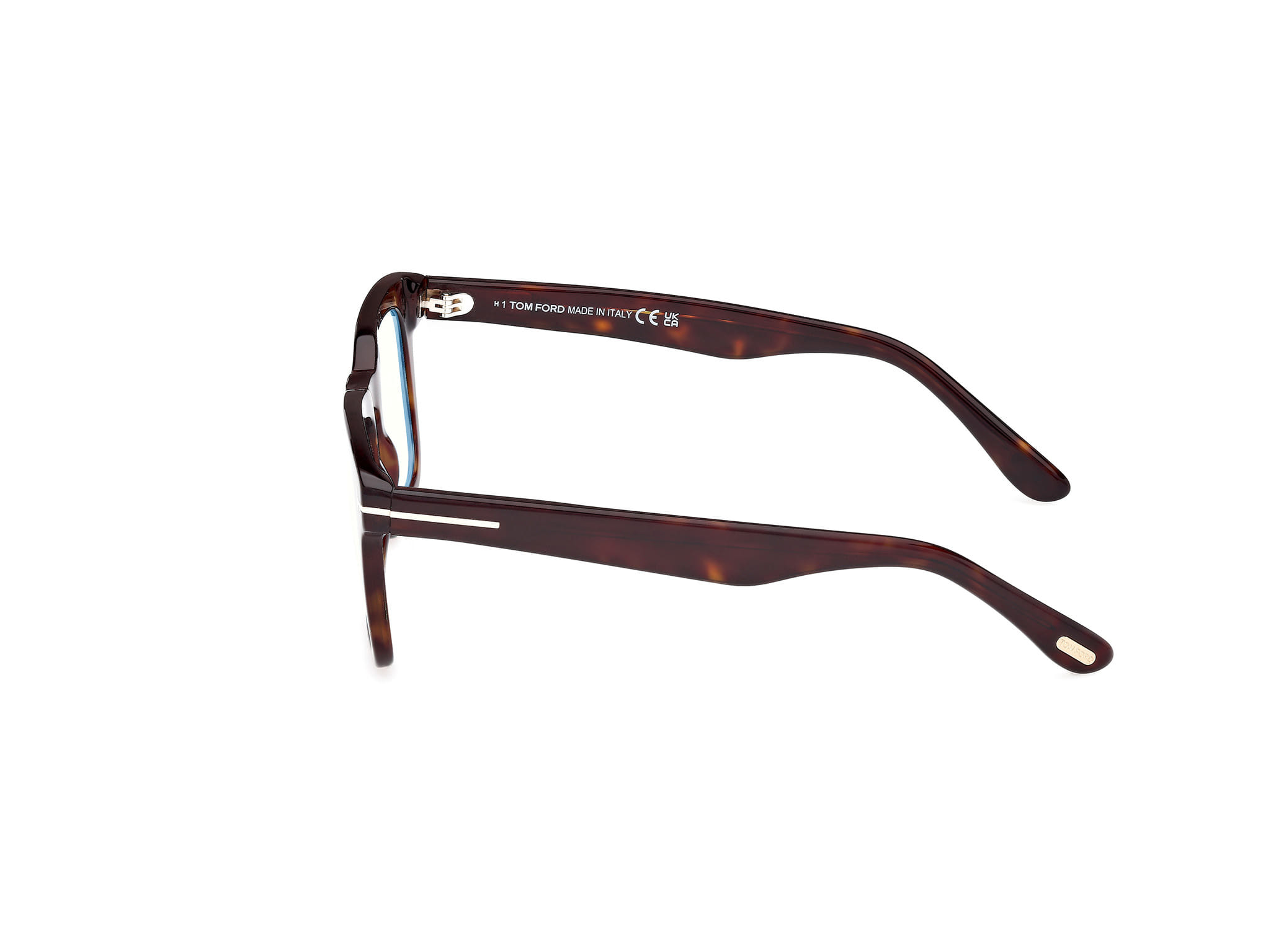 Tomford FT6025-B Frame Havana Male Full Shell Frame — Havana frame — view 2