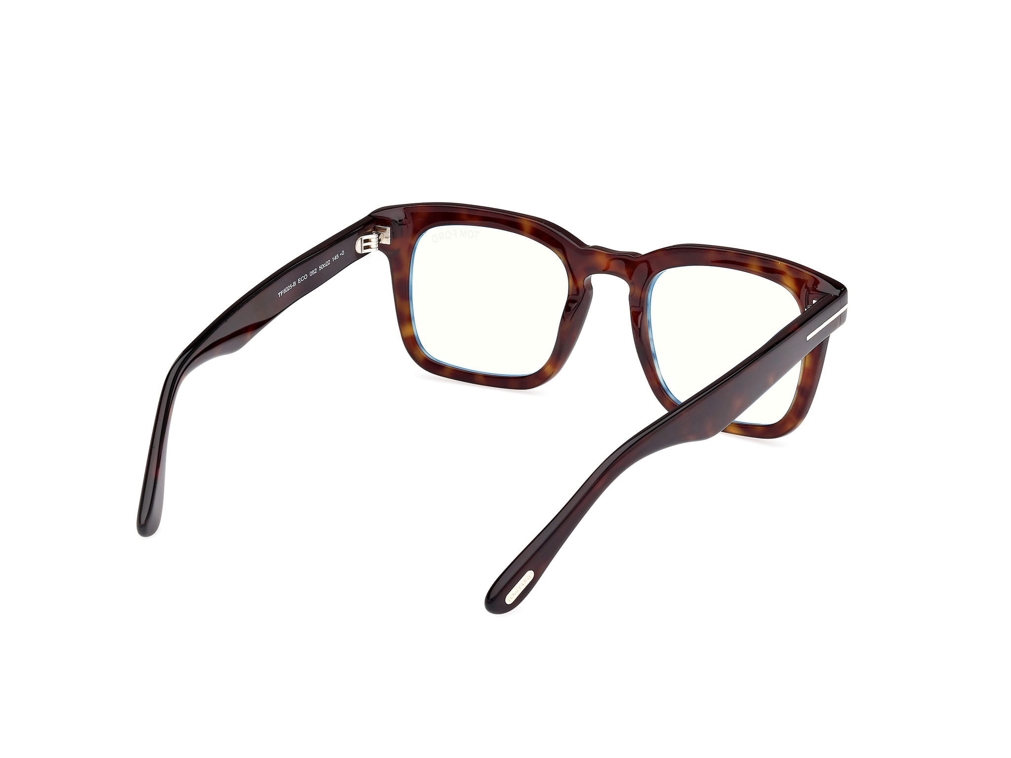 Tomford FT6025-B Frame Havana Male Full Shell Frame — Havana frame — view 5
