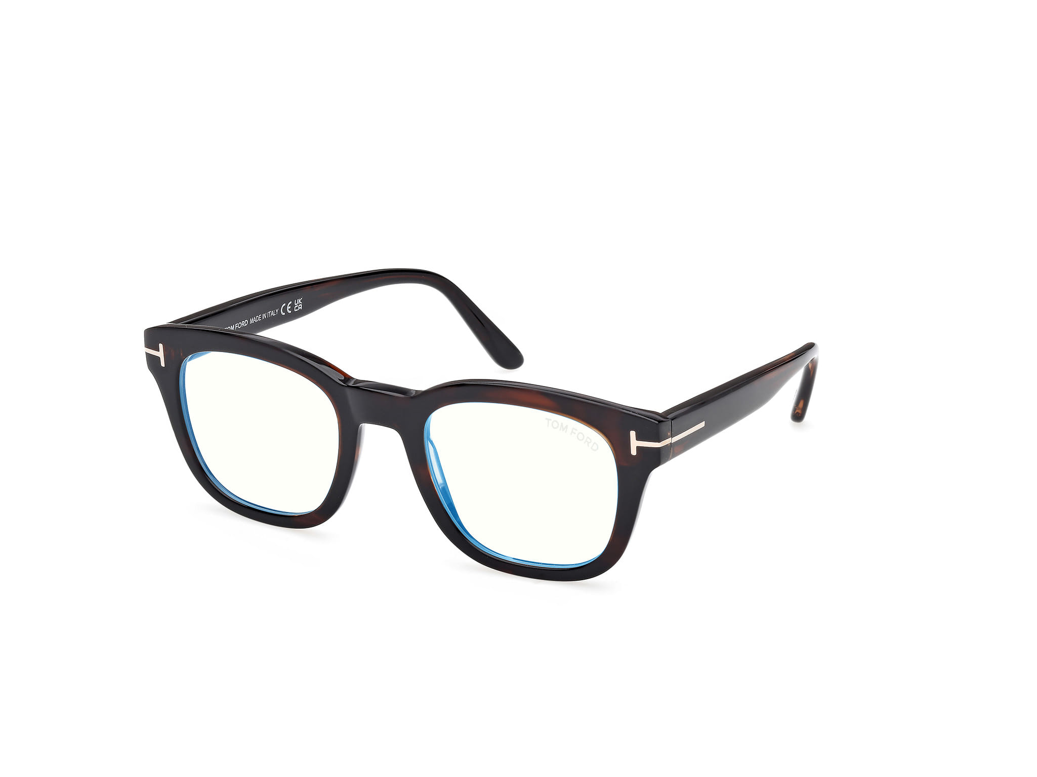 Tomford FT5542-B Frame Tortoise Male Full Shell — Tortoise frame