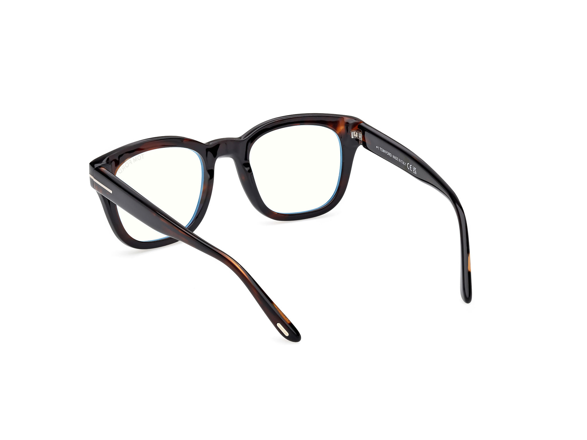 Tomford FT5542-B Frame Tortoise Male Full Shell Frame — Tortoise frame — view 3