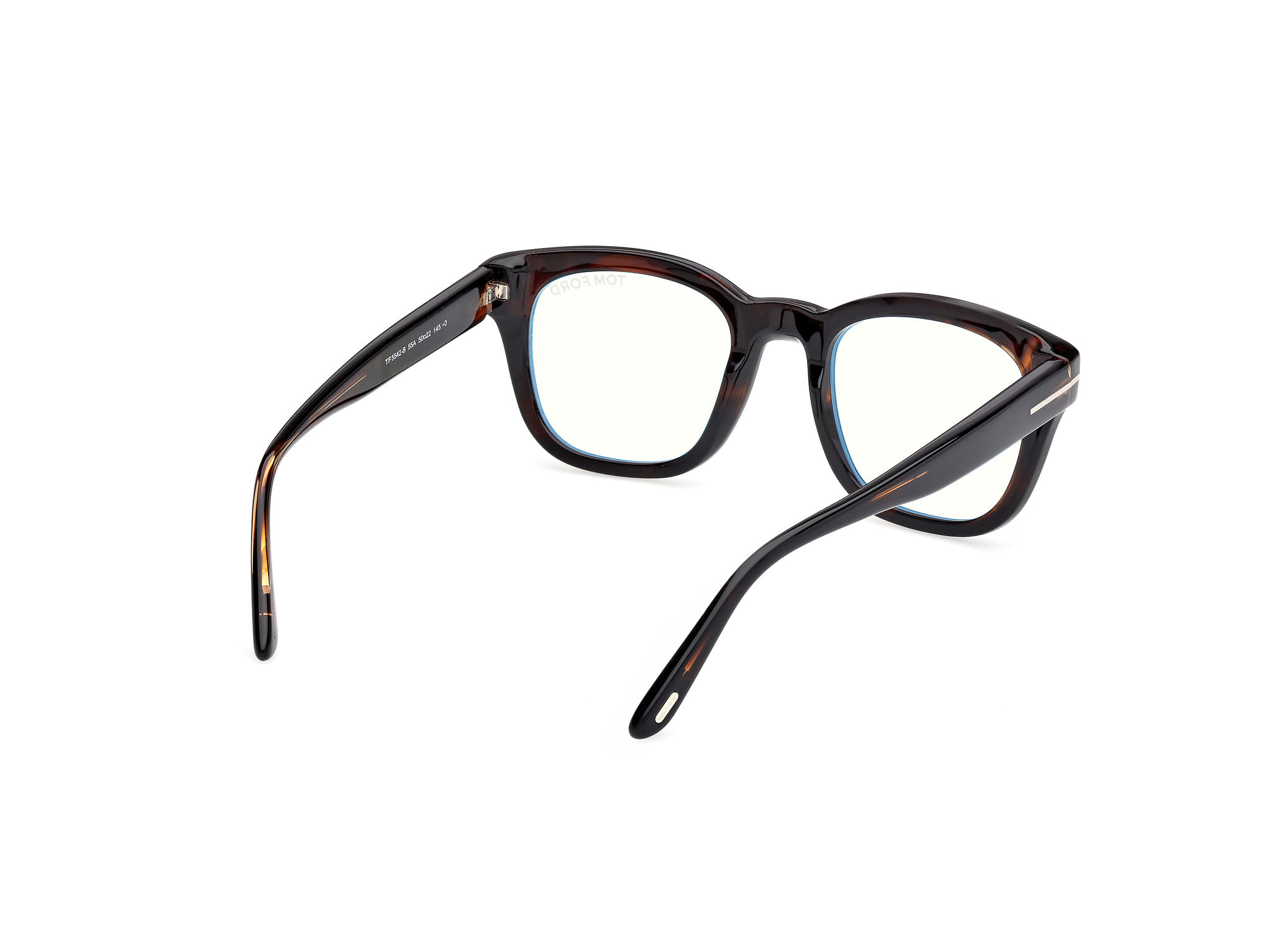 Tomford FT5542-B Frame Tortoise Male Full Shell Frame — Tortoise frame — view 5