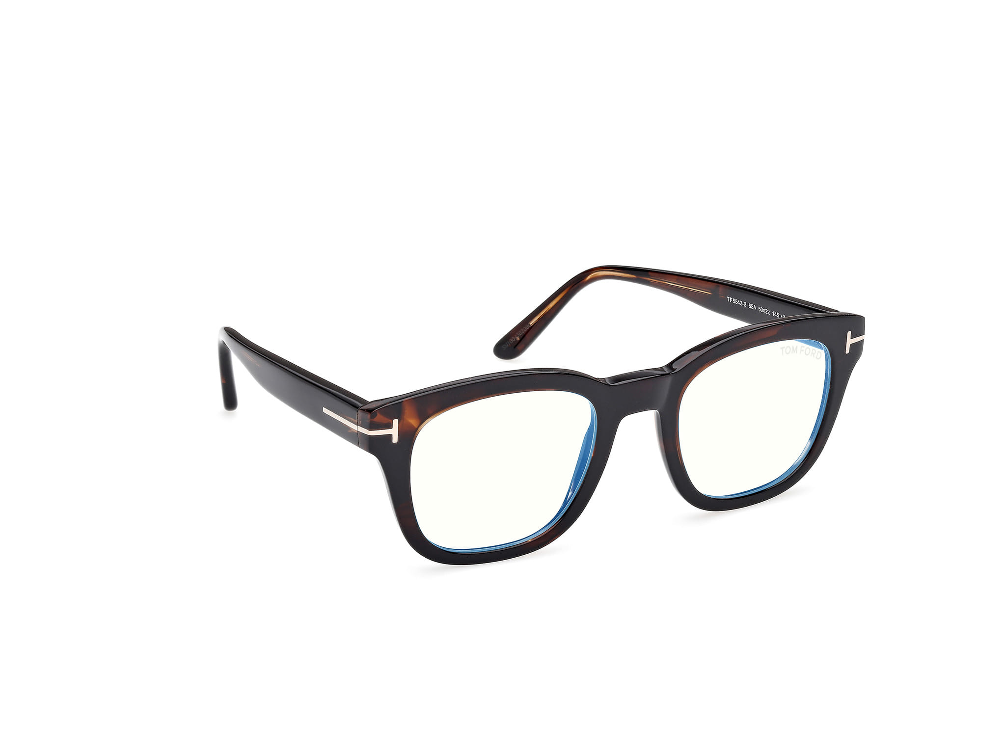 Tomford FT5542-B Frame Tortoise Male Full Shell Frame — Tortoise frame — view 7