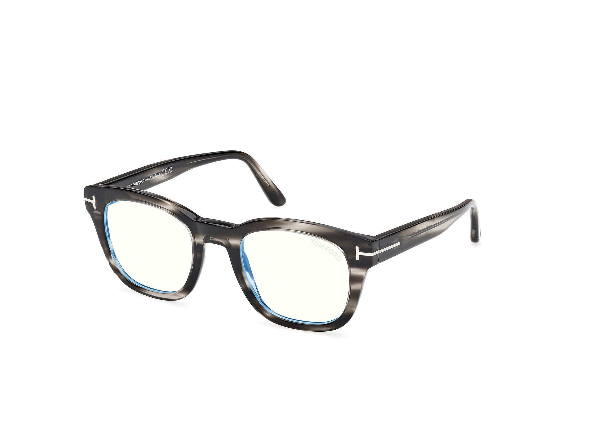 Tomford FT 5542-B Frame Tortoise Male Full Shell — Tortoise frame