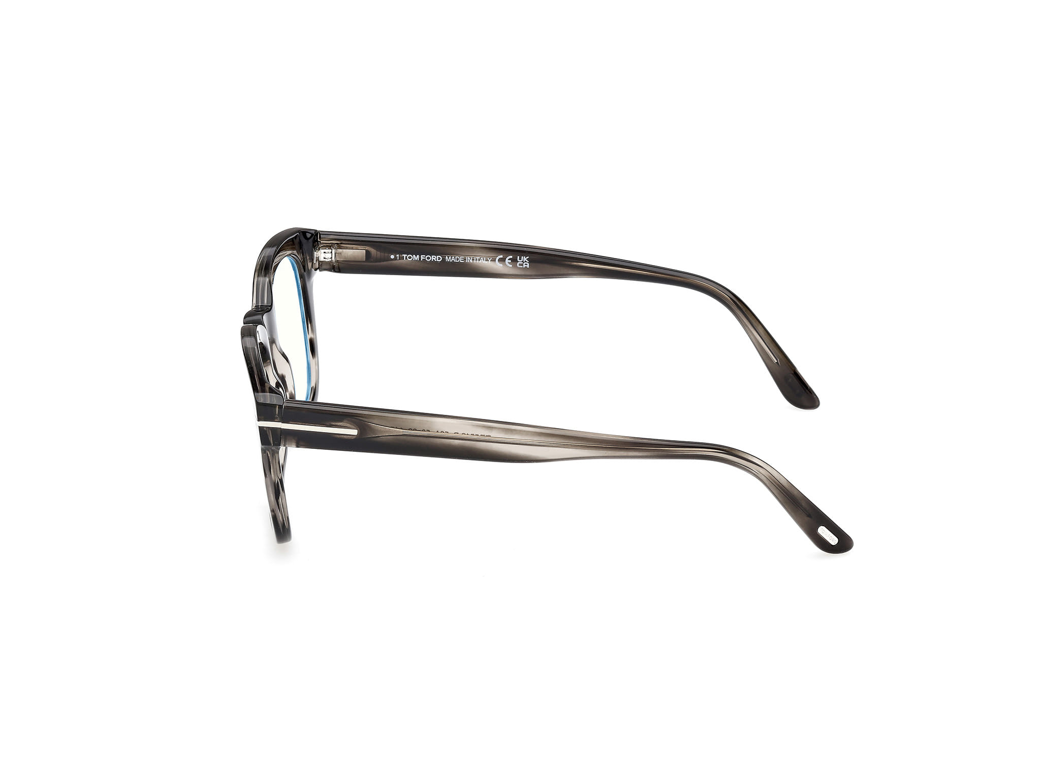 Tomford FT 5542-B Frame Tortoise Male Full Shell Frame — Tortoise frame — view 2