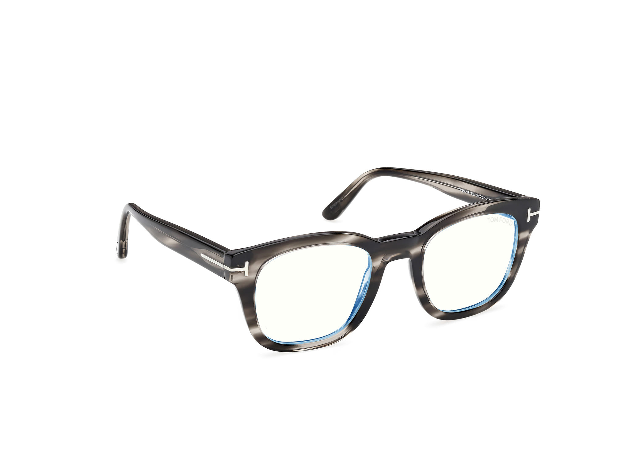 Tomford FT 5542-B Frame Tortoise Male Full Shell Frame — Tortoise frame — view 7