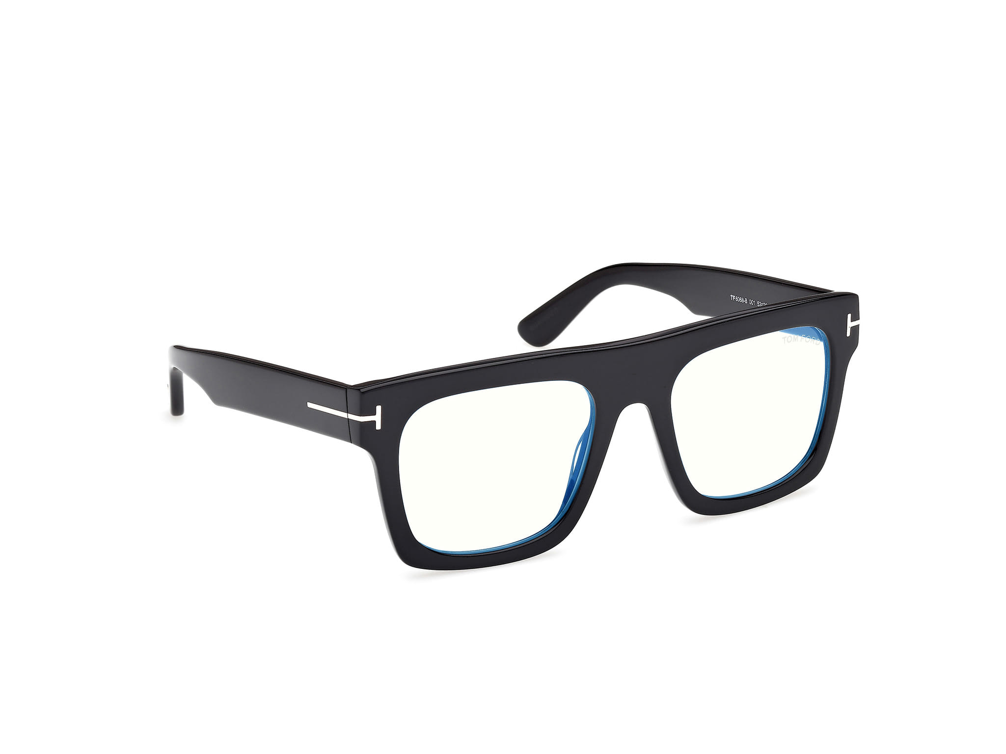 Tomford FT6068-B Frame Black Male Full Shell Frame — Black frame — view 7