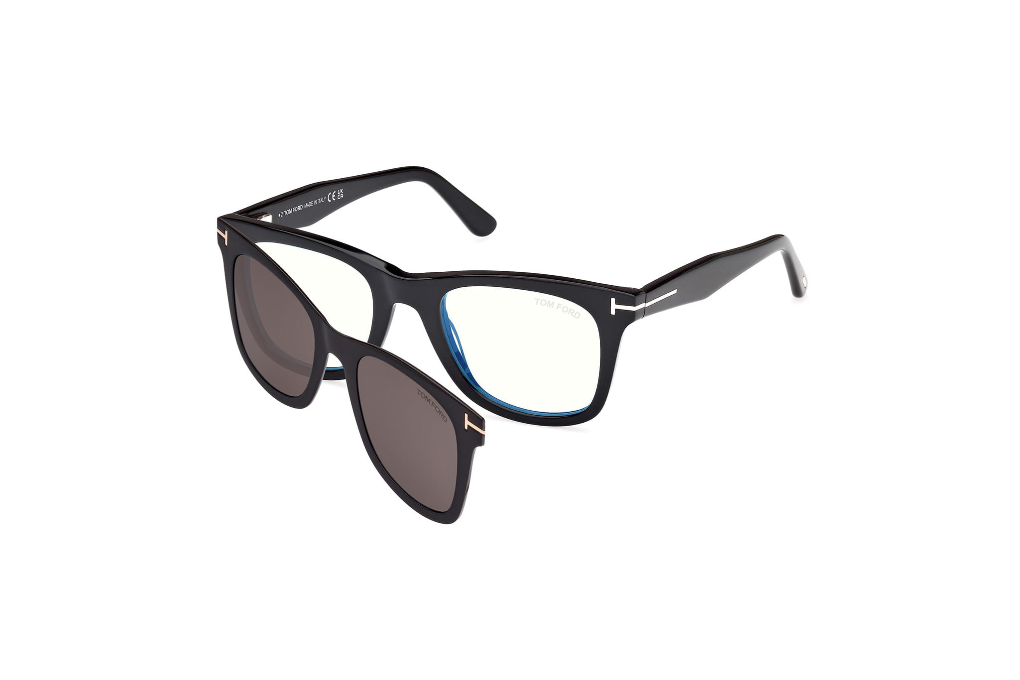 Tomford FT5970-B Frame Black Male Full Shell — Black frame