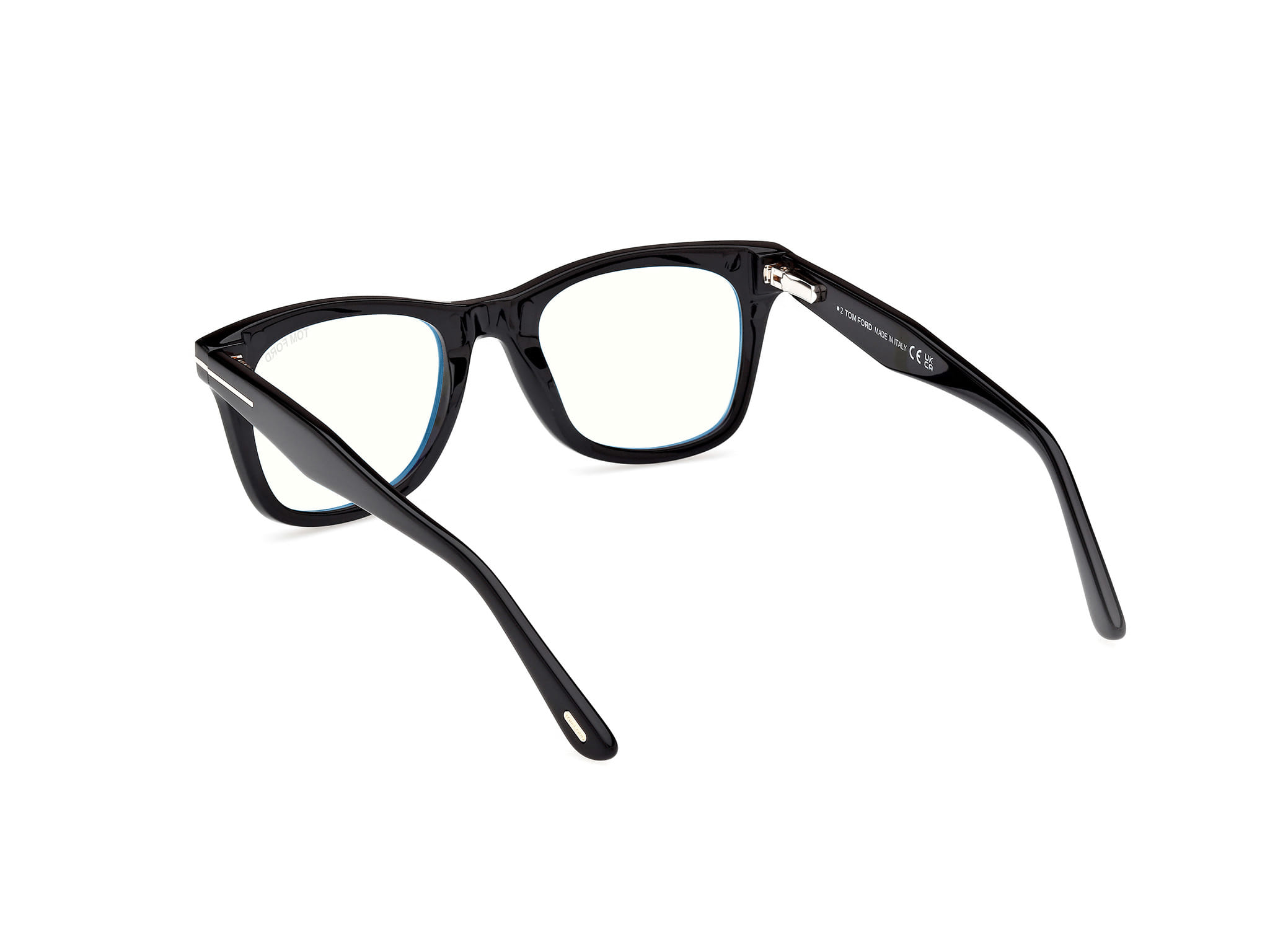 Tomford FT5970-B Frame Black Male Full Shell Frame — Black frame — view 3