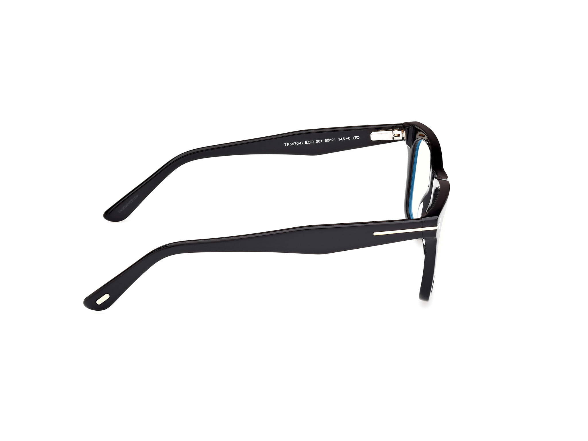 Tomford FT5970-B Frame Black Male Full Shell Frame — Black frame — view 6