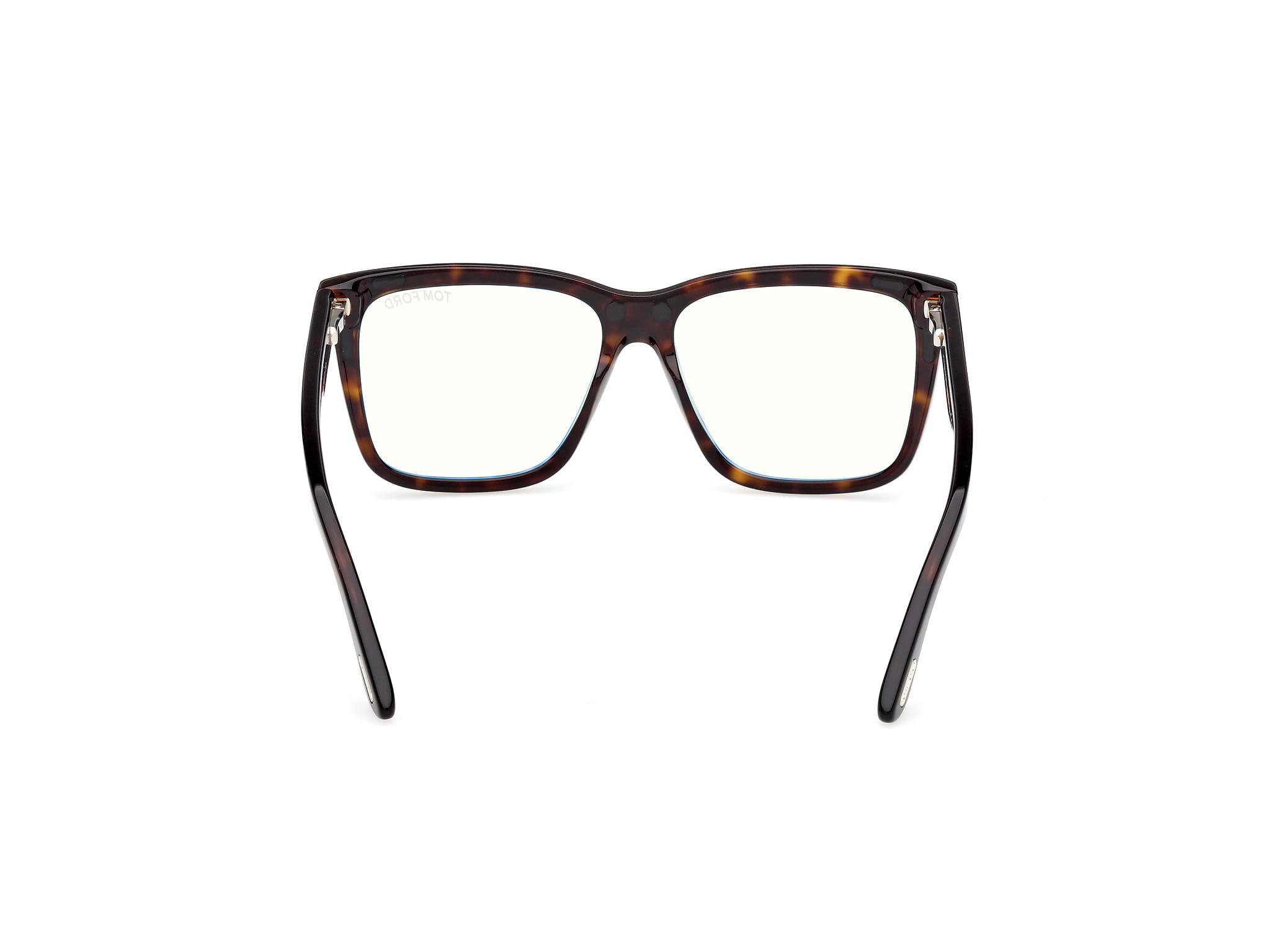 Tomford FT 6069-B Frame Havana Unisex Full Shell Frame — Havana frame — view 4