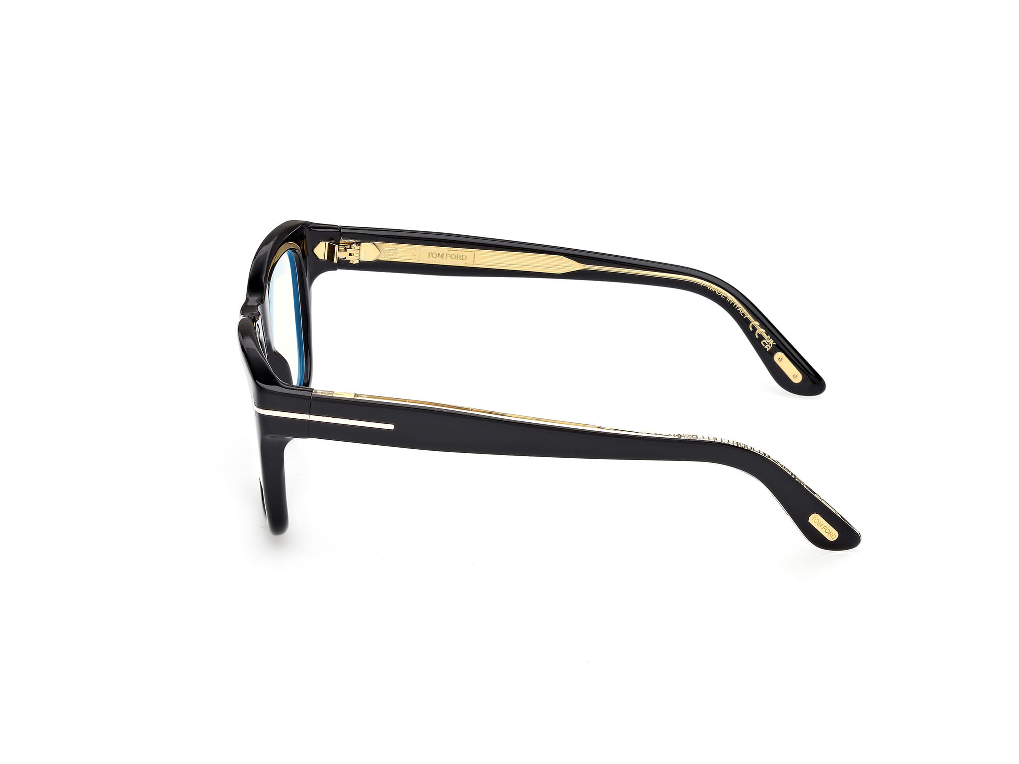 Tomford TF6076-B Frame Black Male Full Shell Frame — Black frame — view 2