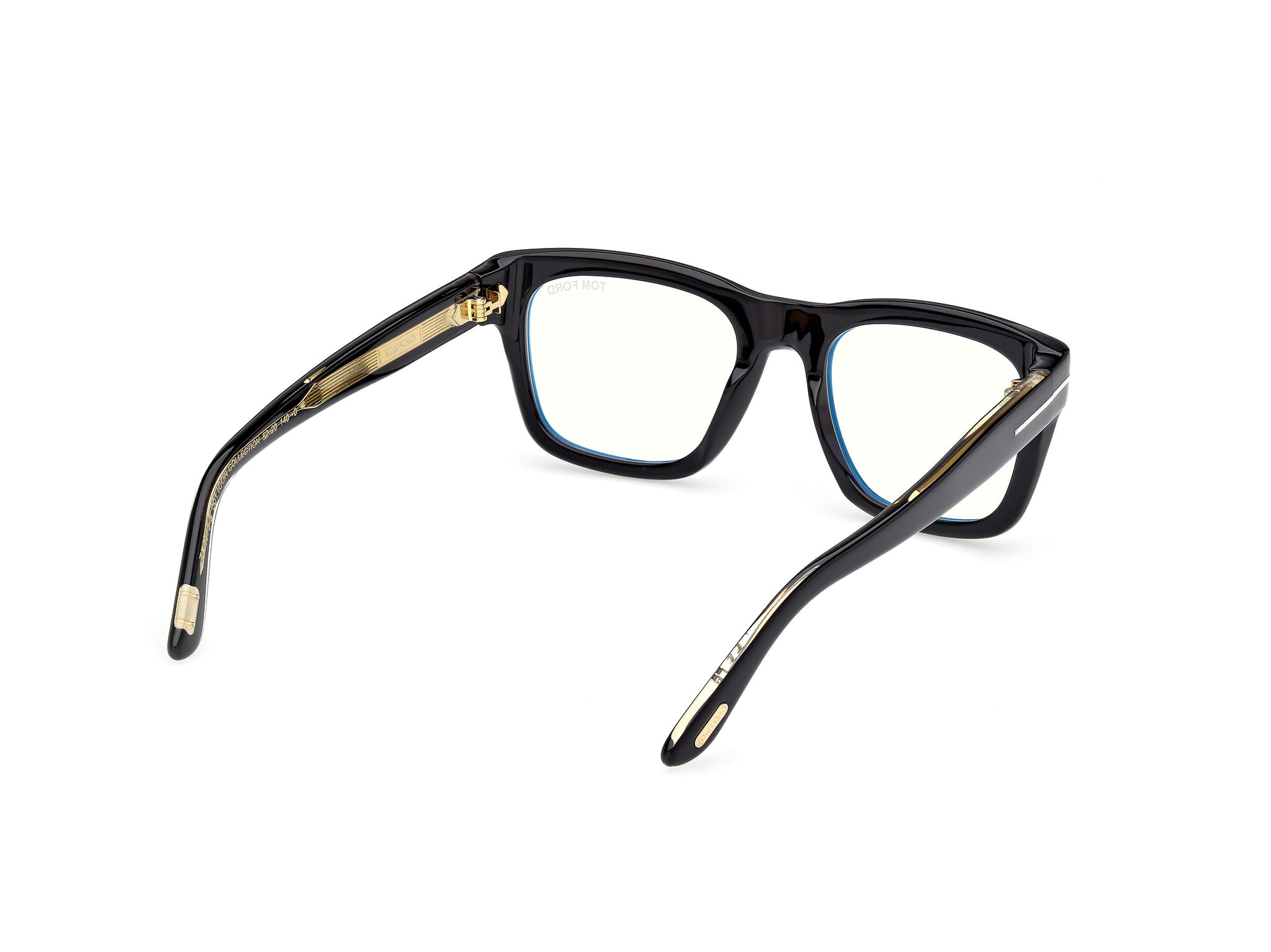 Tomford TF6076-B Frame Black Male Full Shell Frame — Black frame — view 5