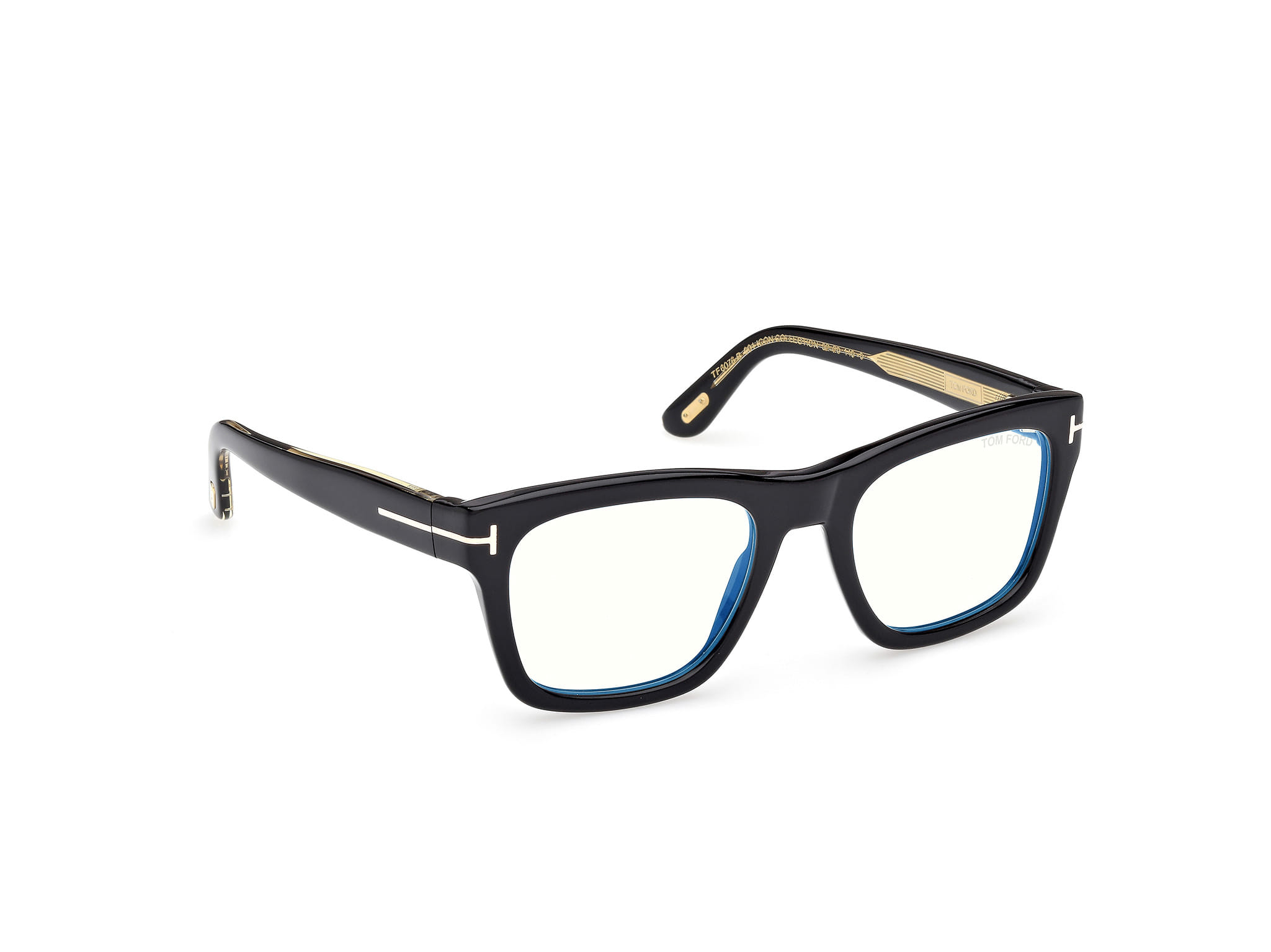 Tomford TF6076-B Frame Black Male Full Shell Frame — Black frame — view 7