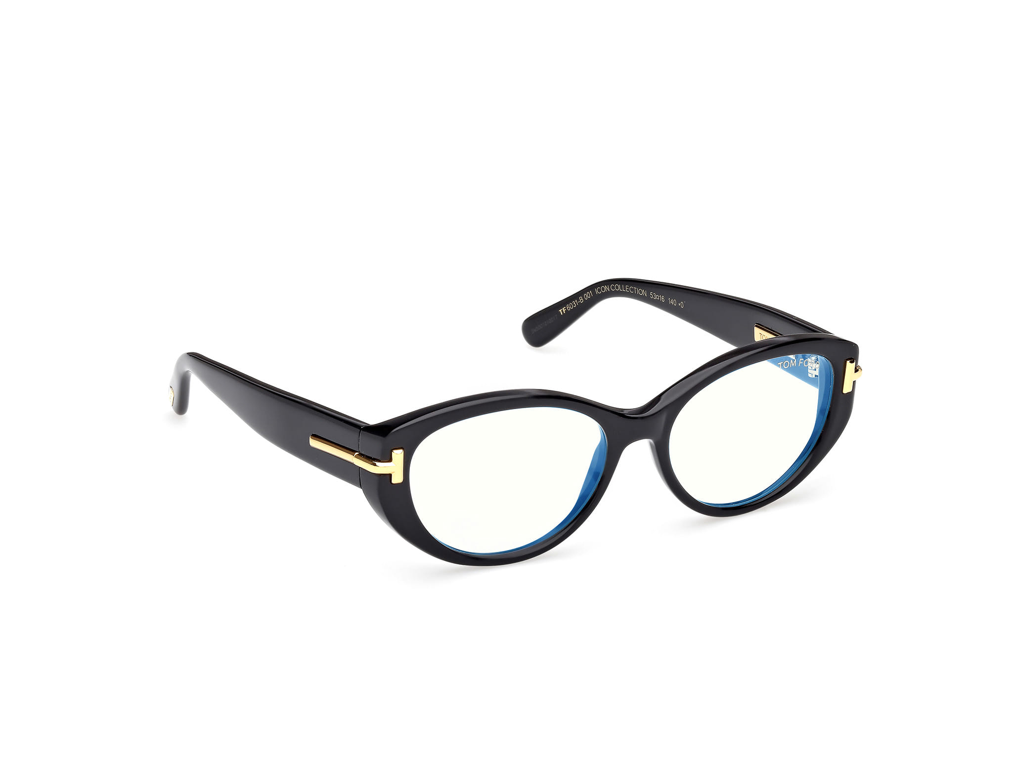 Tomford TF6031-B Frame Black Female Full Shell Frame — view 7