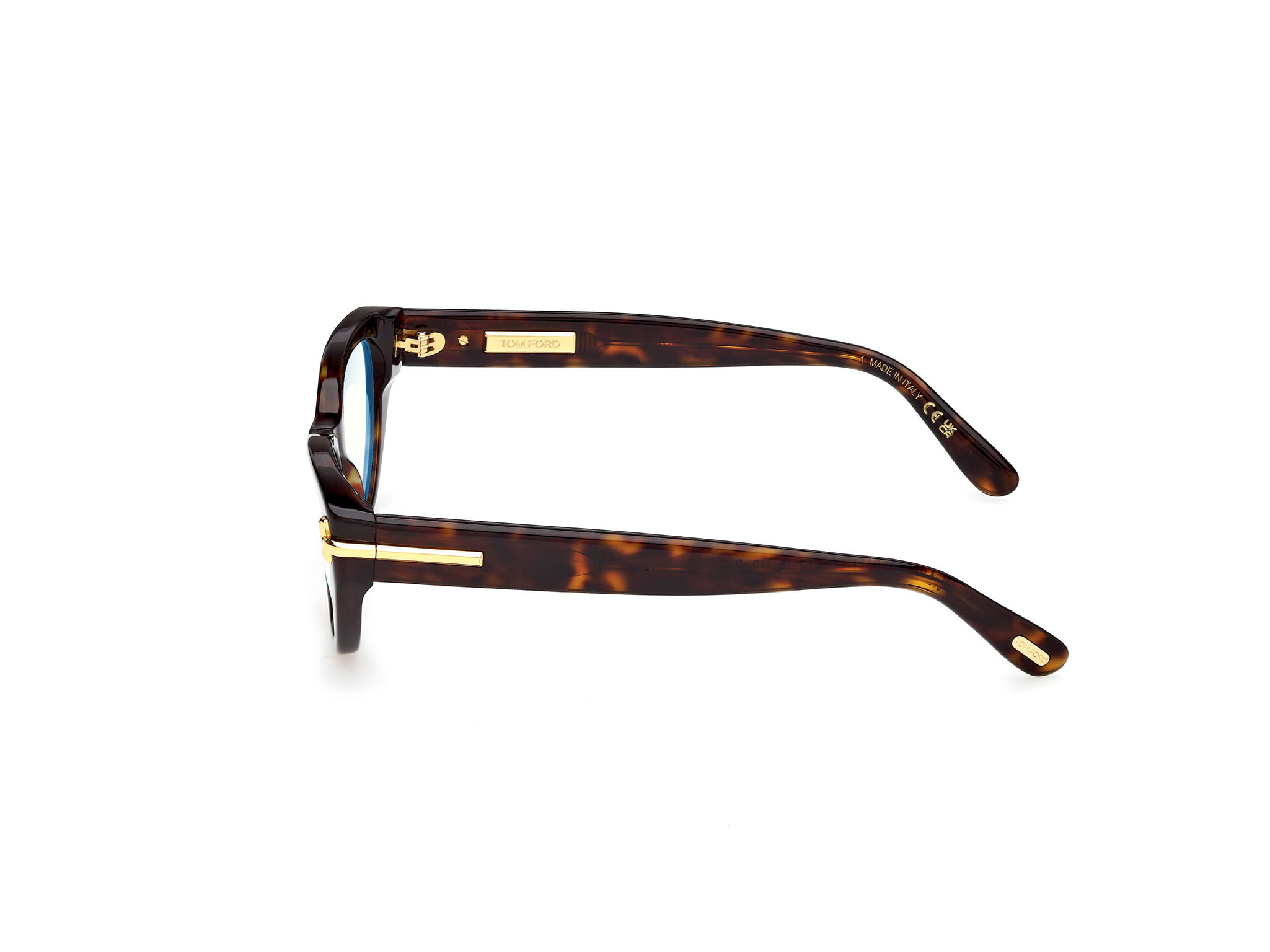 Tomford TF6079-B Frame Havana Female Full Shell Frame — view 2