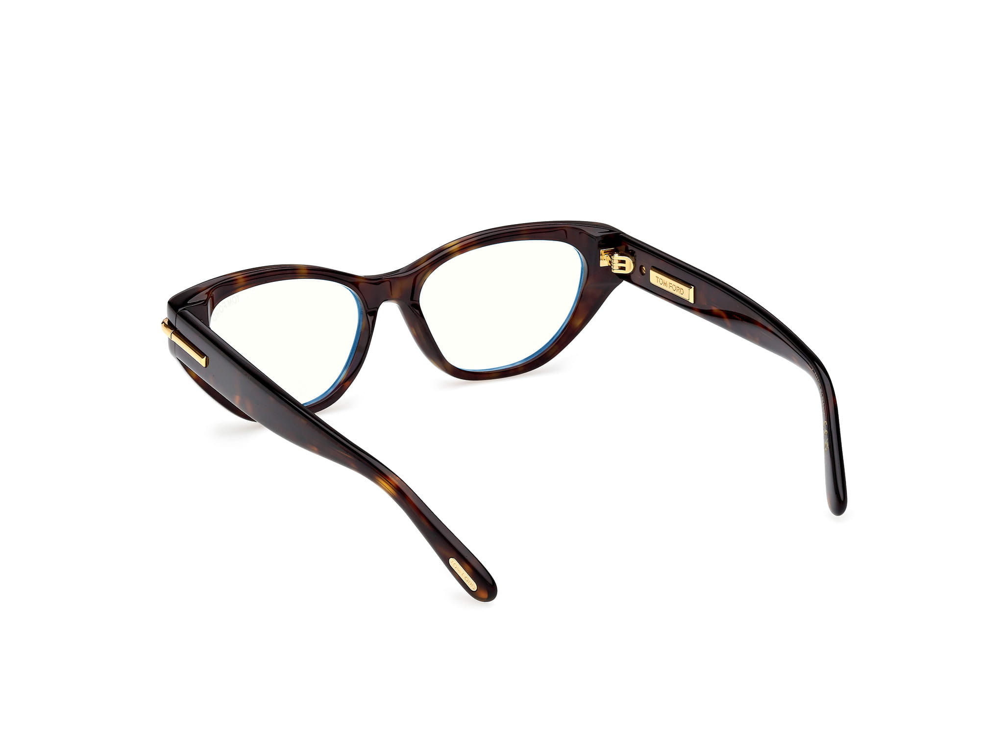 Tomford TF6079-B Frame Havana Female Full Shell Frame — view 3