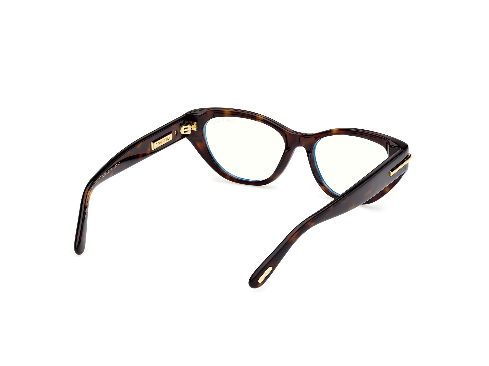 Tomford TF6079-B Frame Havana Female Full Shell Frame — view 5