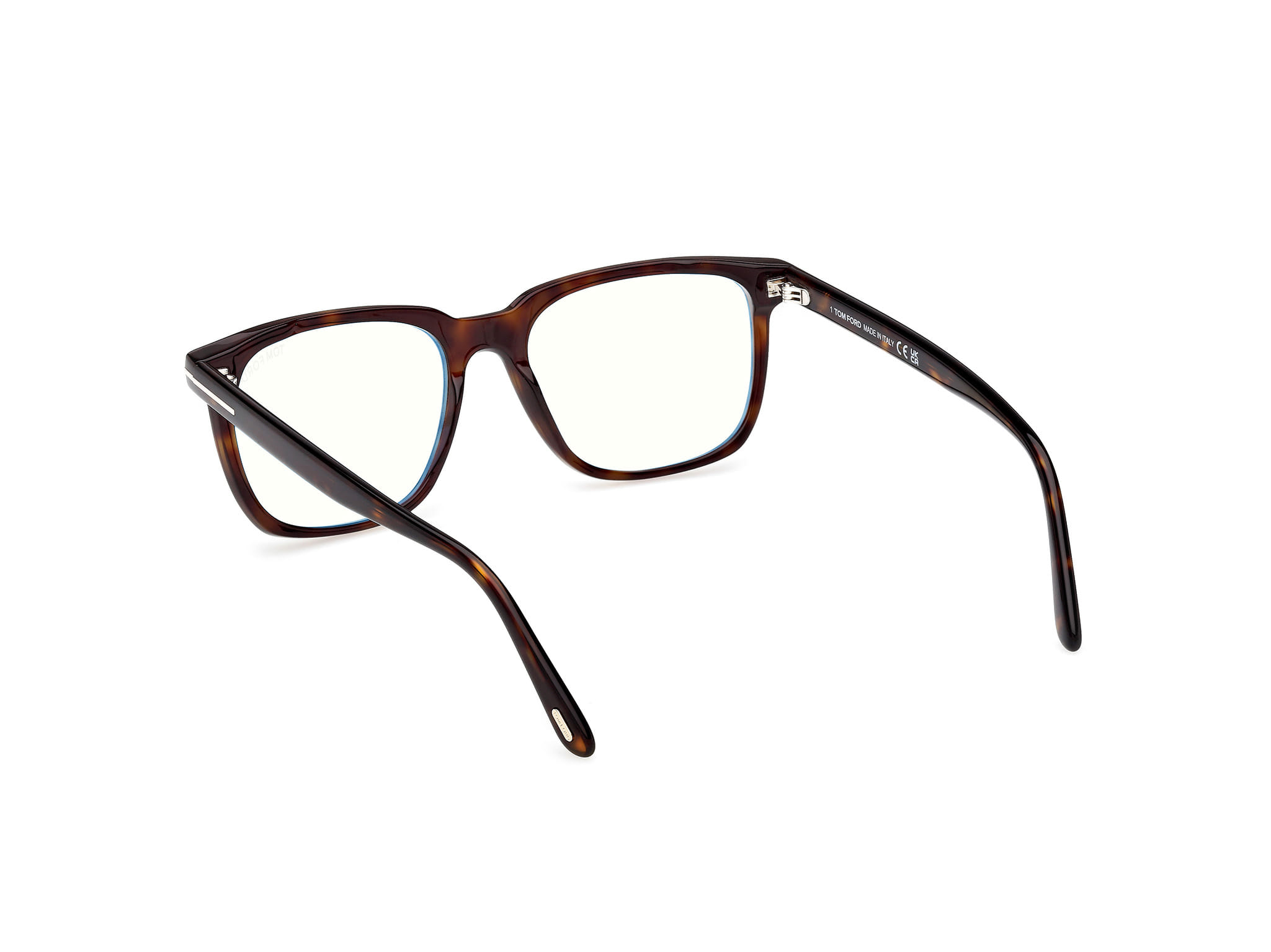Tomford FT6080-B Frame Havana Male Full Shell Frame — Havana frame — view 3