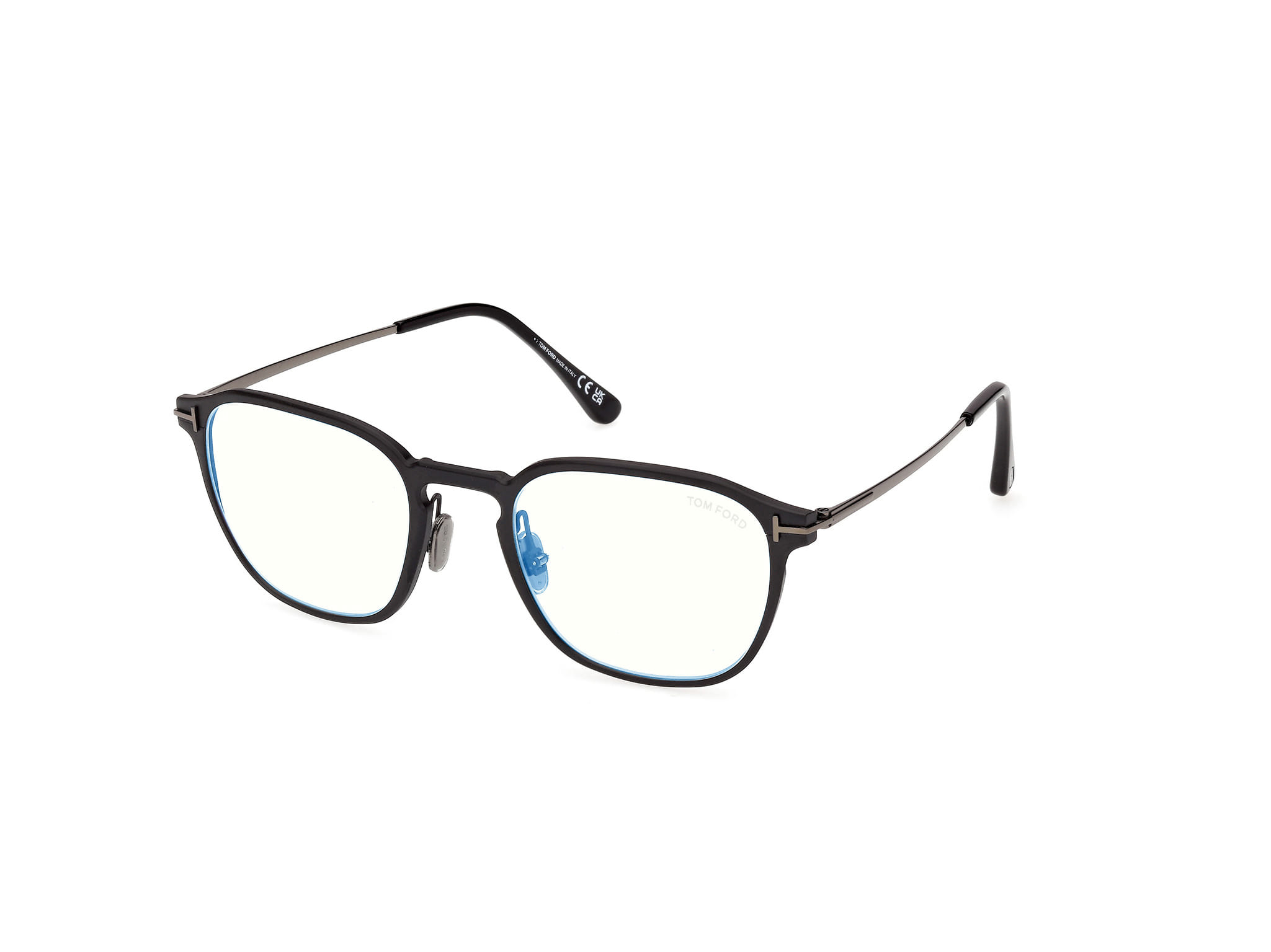 Tomford FT6087-B Frame Matt Black Male Full Metal — Matt Black frame