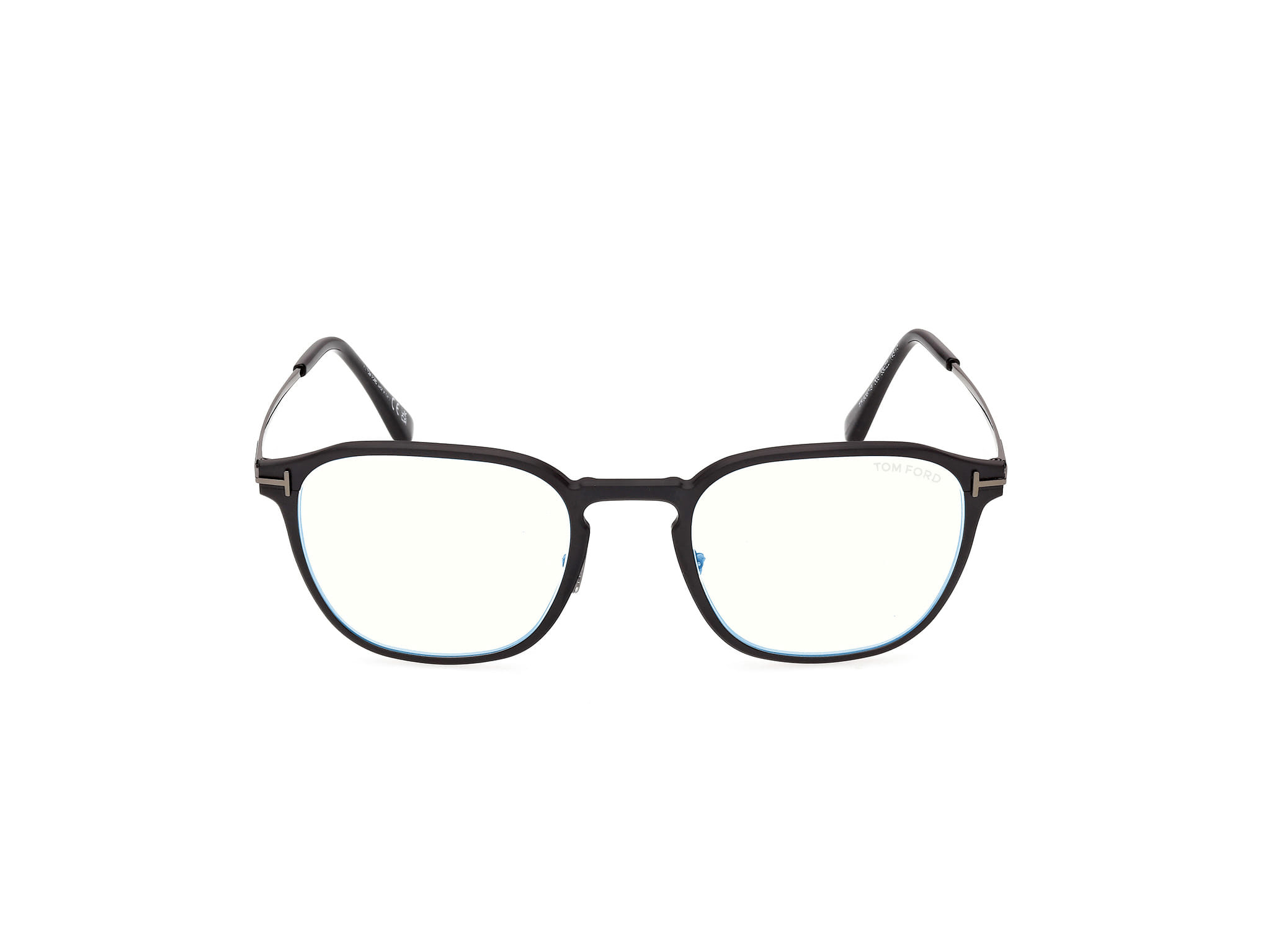 Tomford FT6087-B Frame Matt Black Male Full Metal Frame — Matt Black frame — view 8