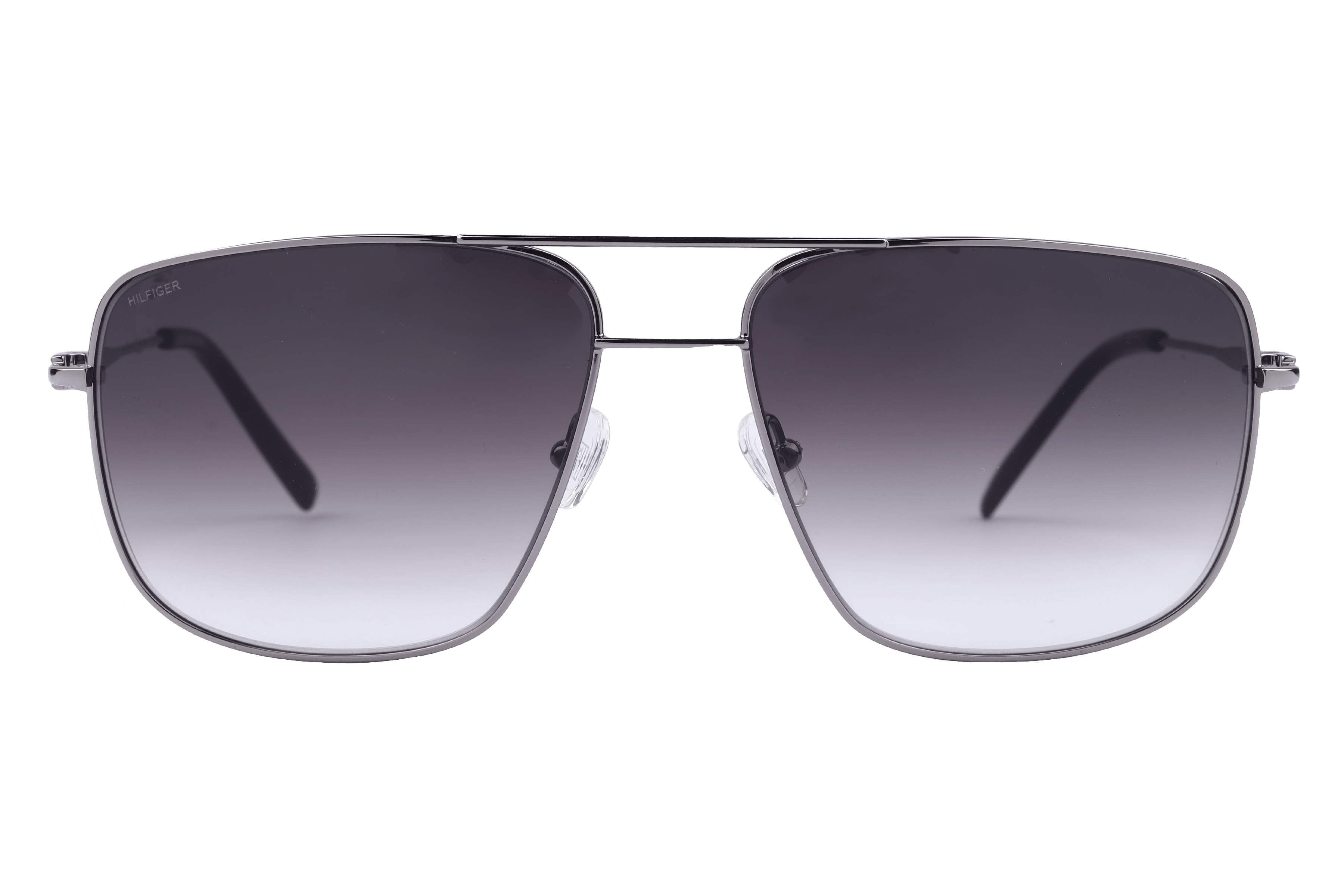 Tommy Hilfiger TH9730 Sunglass Grey Male Full Metal Sunglass — Grey frame — view 2