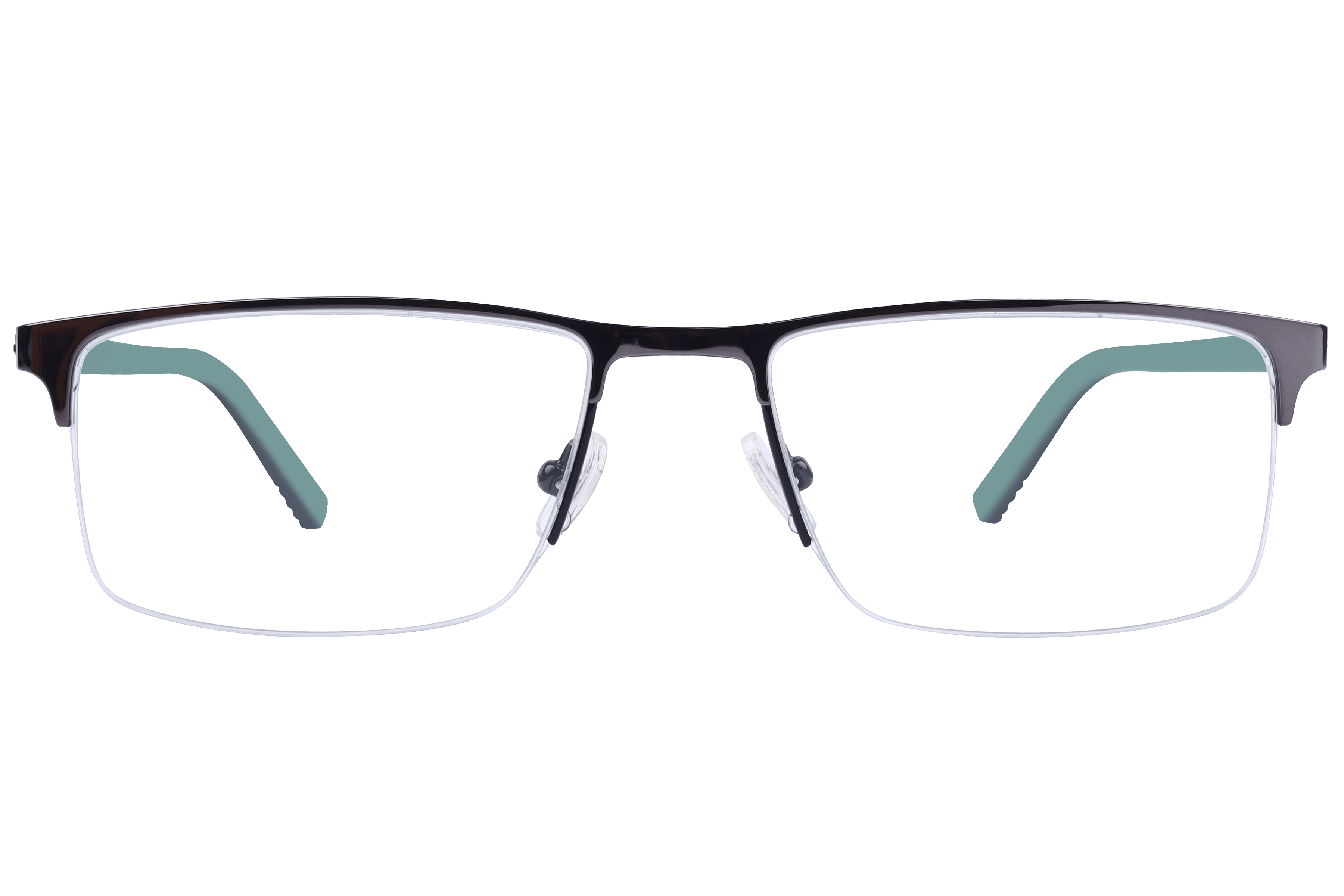 Tommy Hilfiger TH 6222 Frame Gun Metal Male Supra Rubber Frame — Gun Metal frame — view 2
