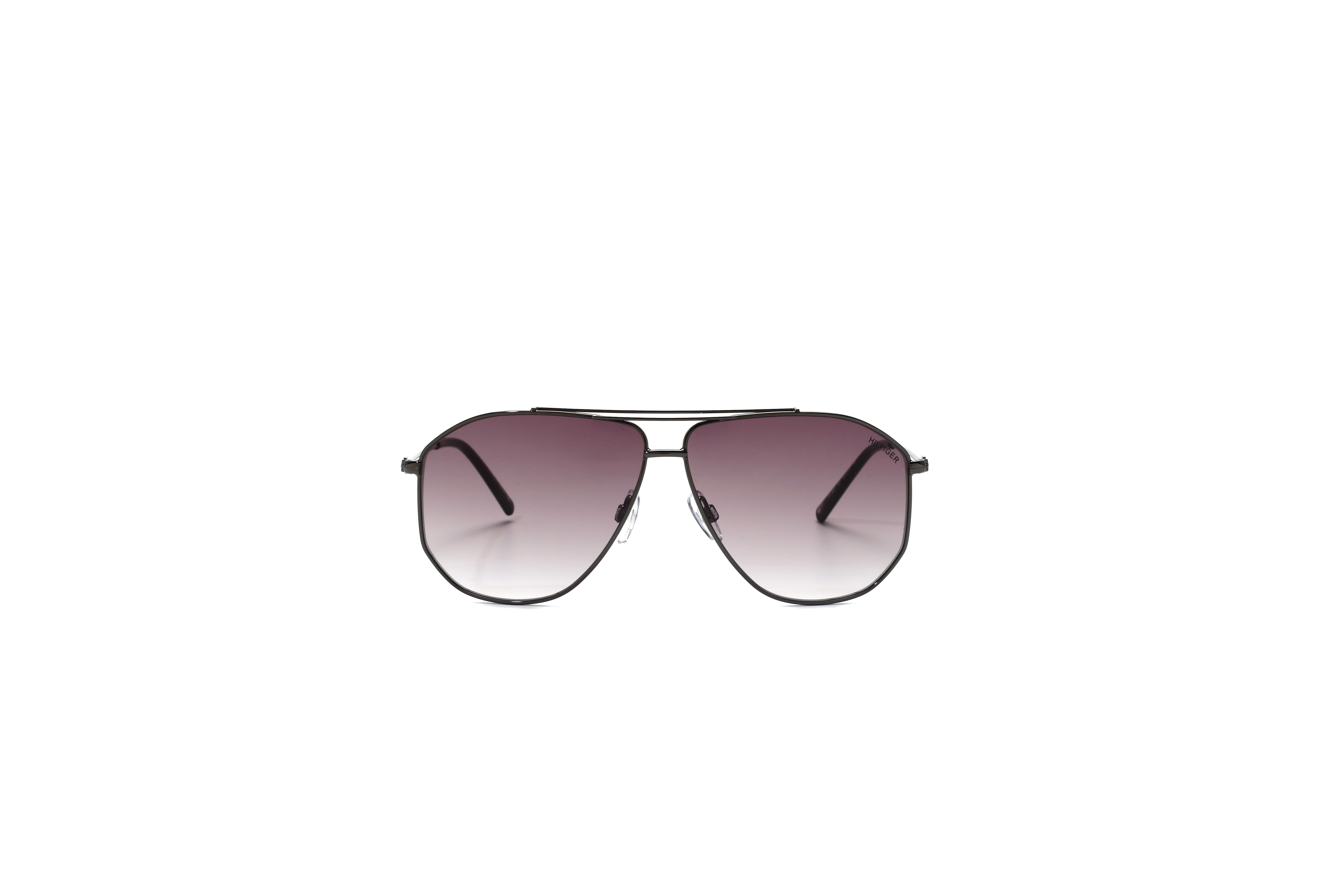 Tommy Hilfiger TH 862 Sunglass Grey Male Full Metal Sunglass — Grey frame — view 2