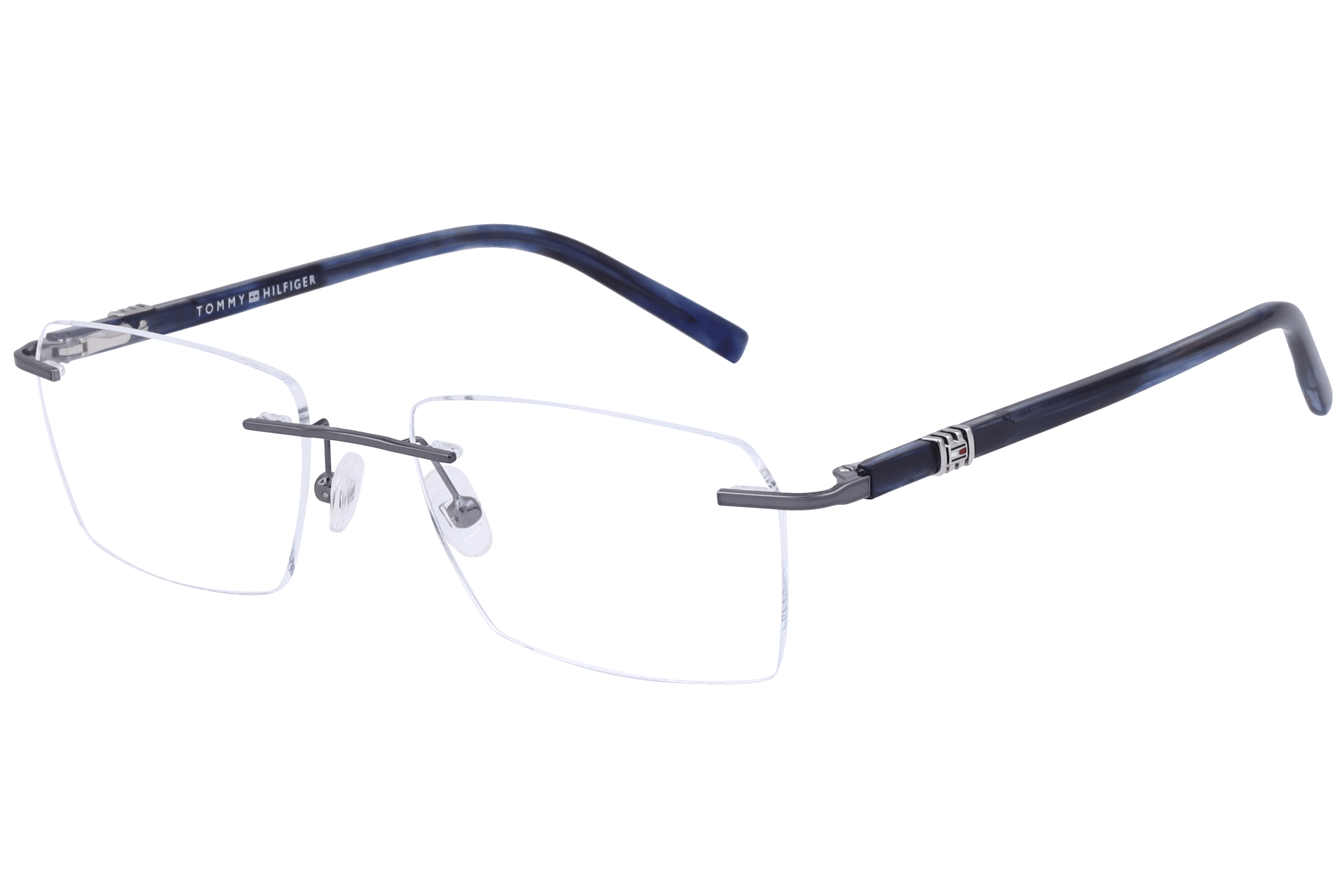 Tommy Hilfiger TH 6227 Frame Gun Metal Male RimLess Shell