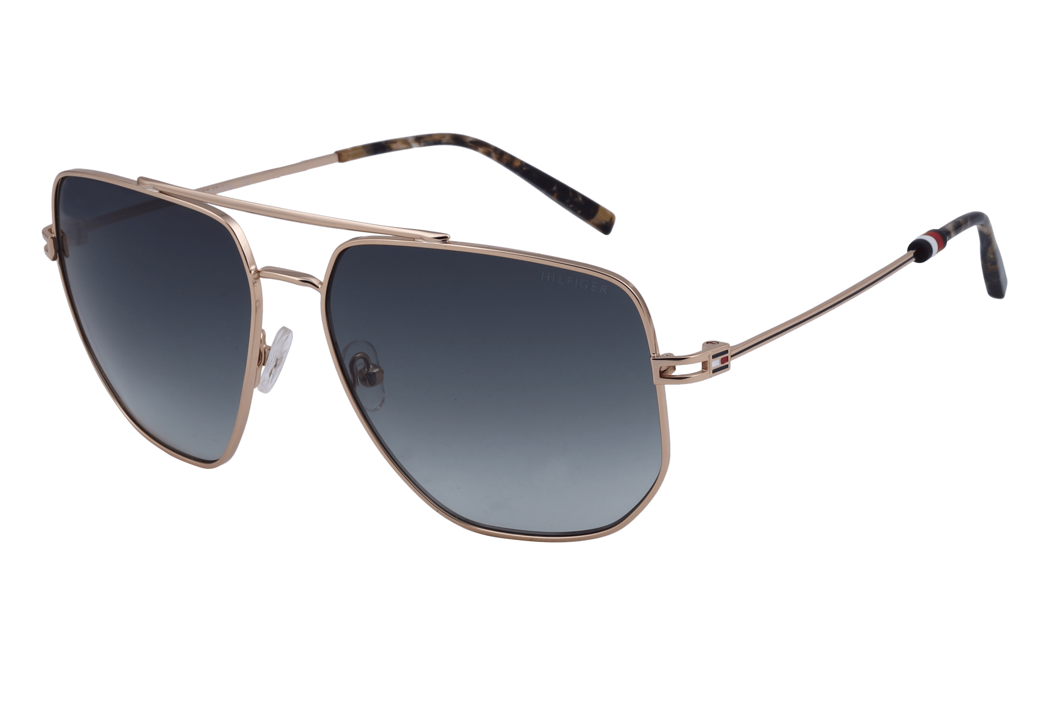 Tommy Hilfiger TH2591 Sunglass Gold Male Full Metal — Gold frame