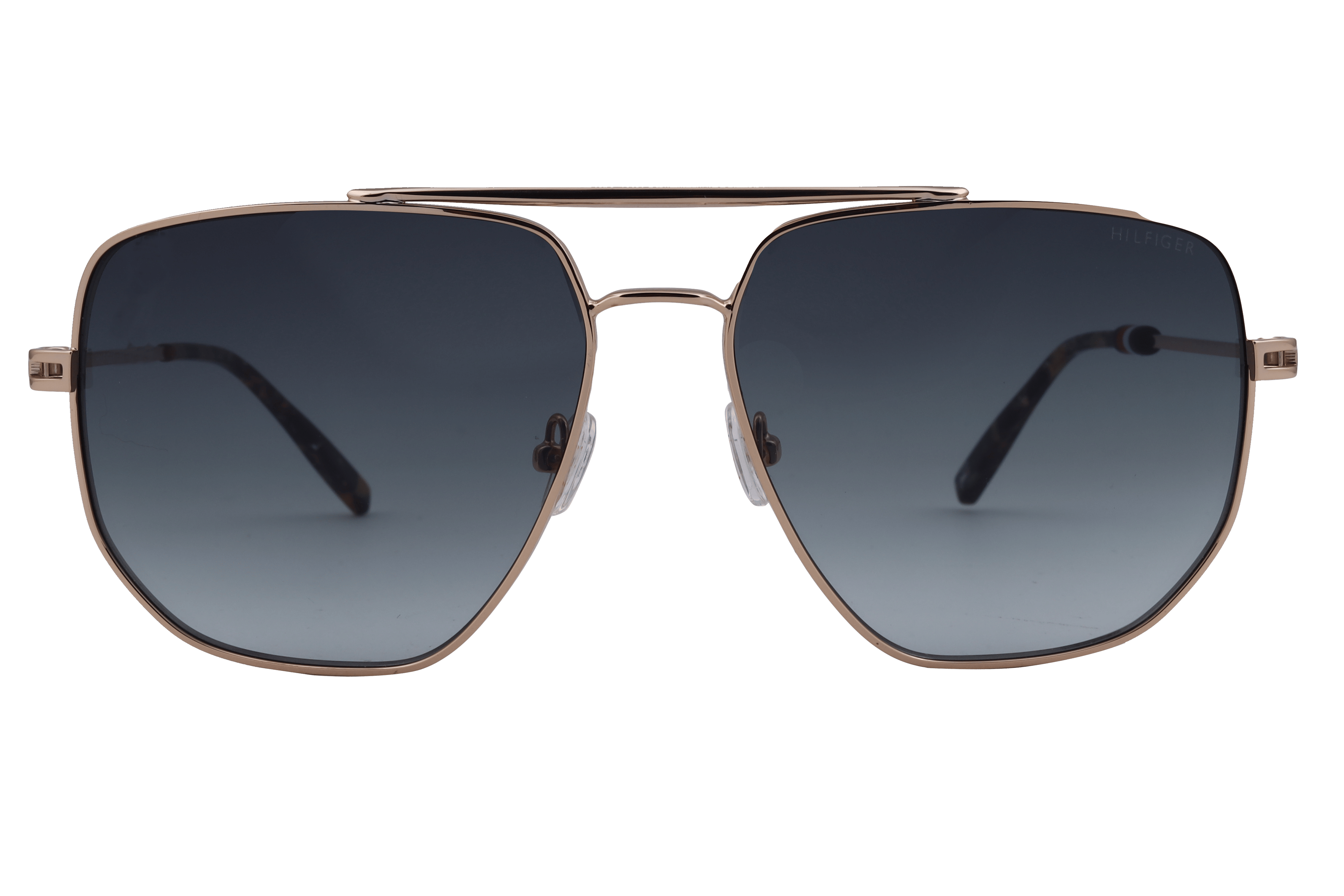Tommy Hilfiger TH2591 Sunglass Gold Male Full Metal Sunglass — Gold frame — view 2