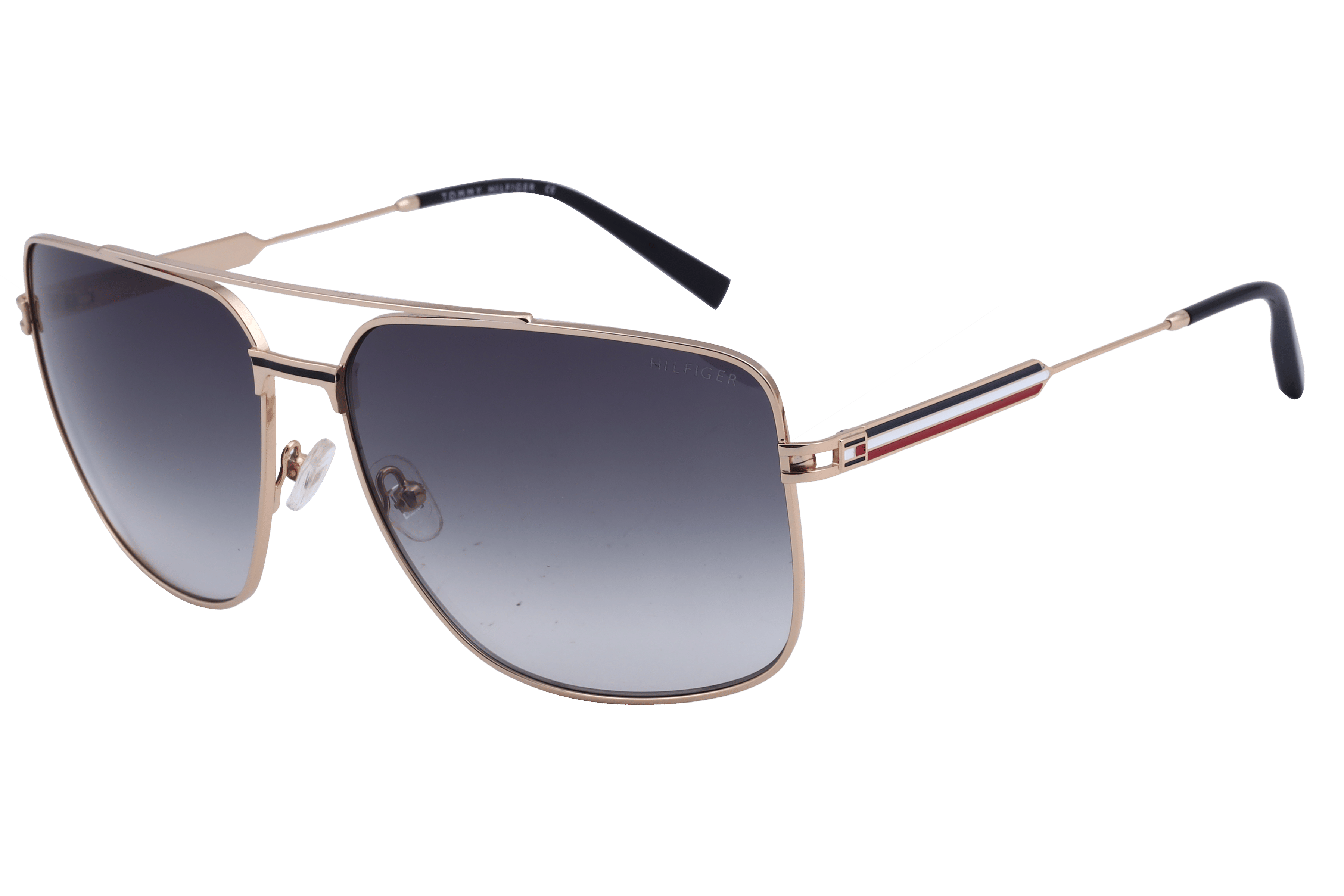 Tommy Hilfiger TH2595 Sunglass Gold Male Full Metal — Gold frame